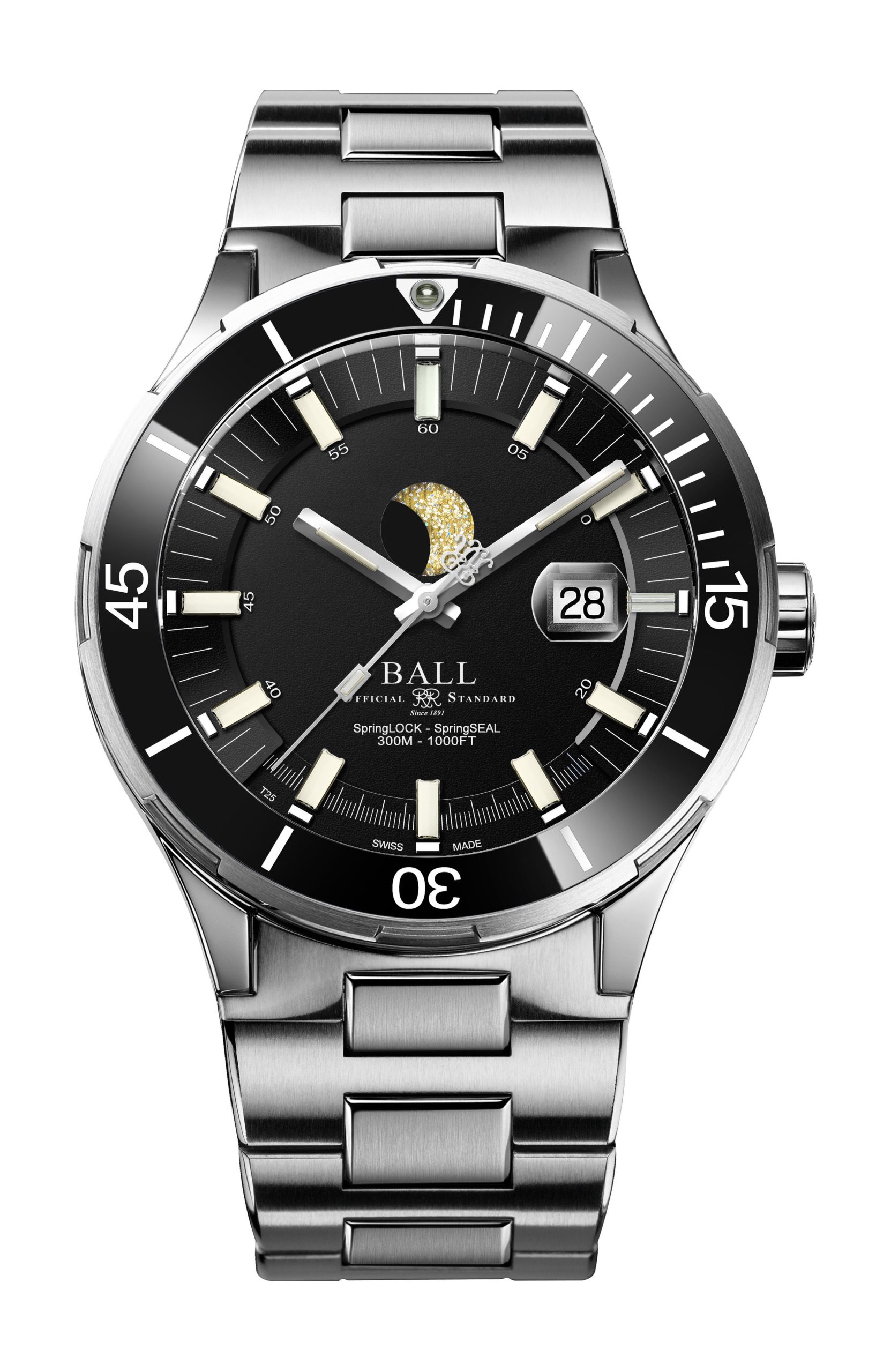 BALL Roadmaster Challenger Moonphase 43 watch