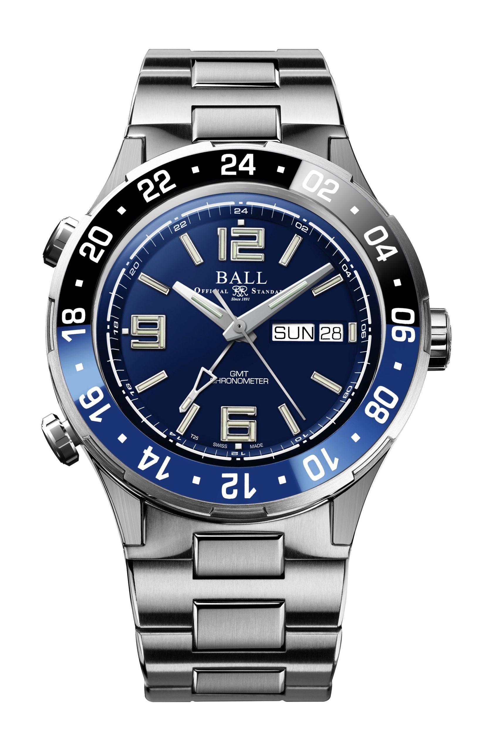 BALL Roadmaster Marine GMT 40 watch