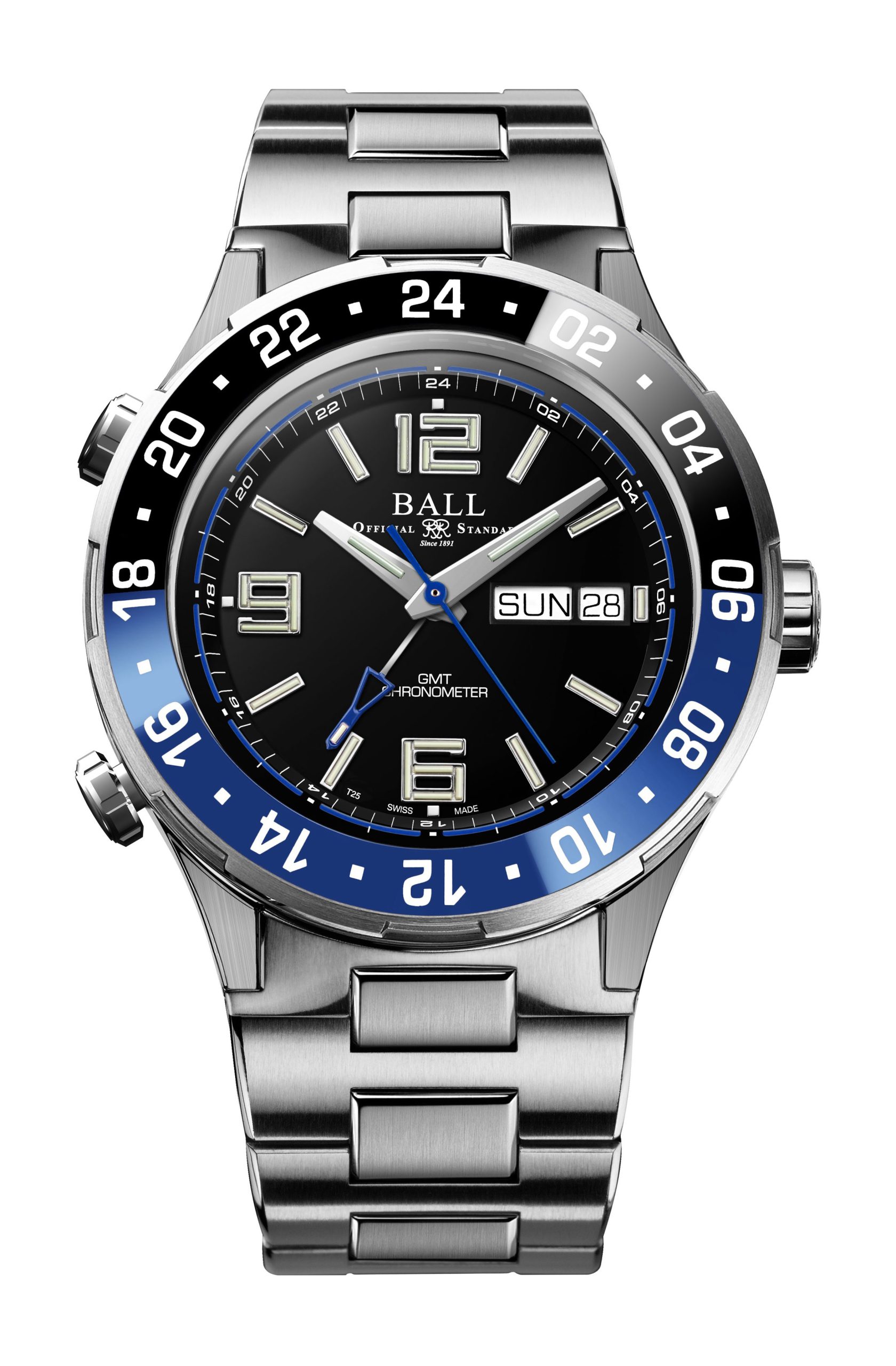 BALL Roadmaster Marine GMT 40 watch
