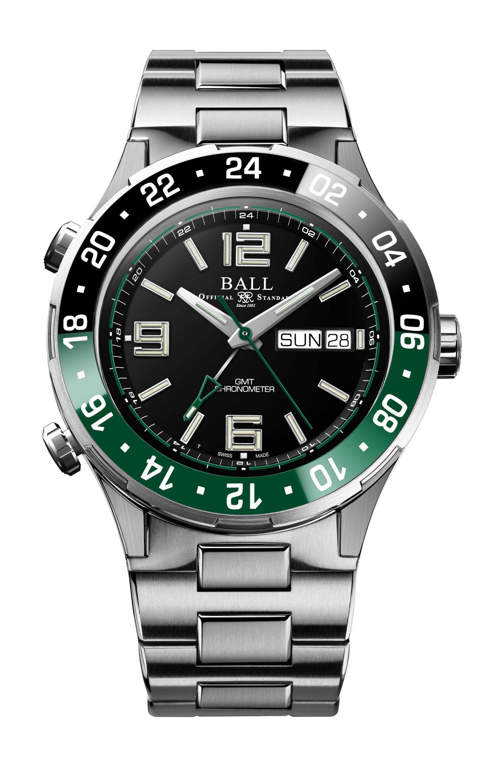 BALL Roadmaster Marine GMT 40 watch