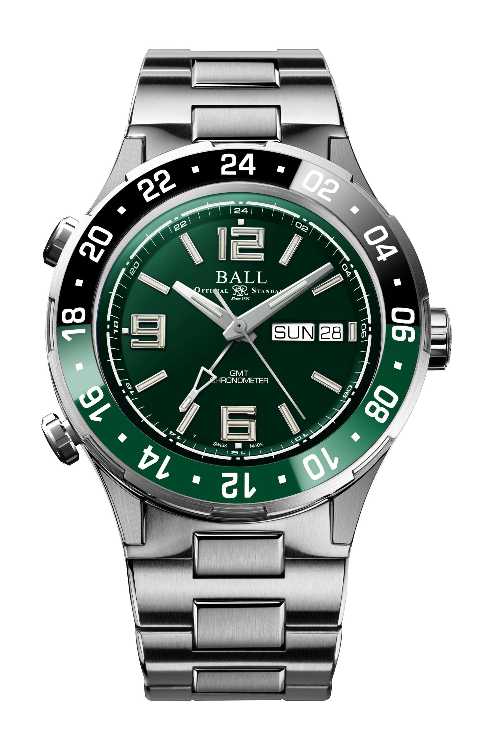 BALL Roadmaster Marine GMT 40 watch