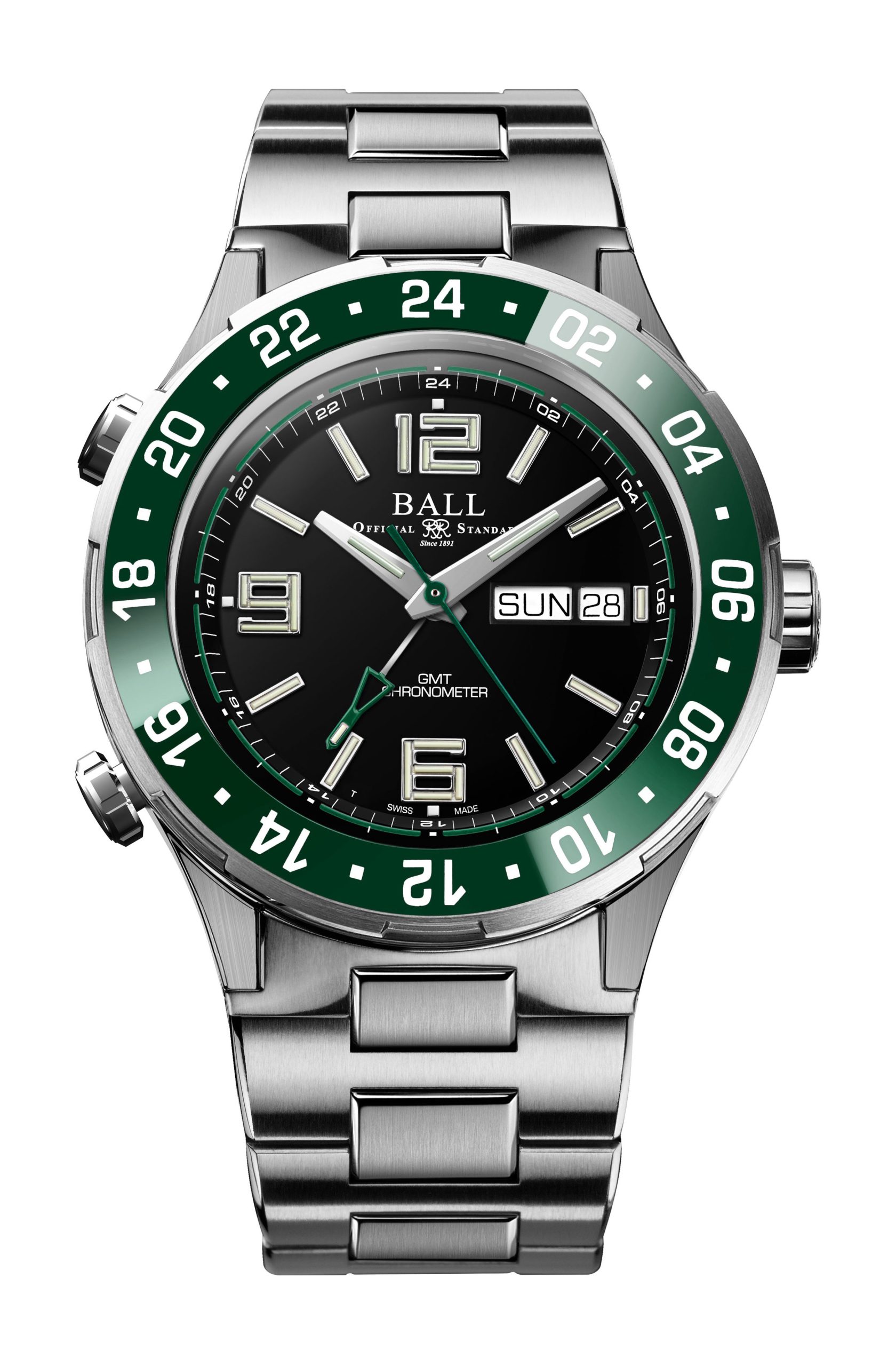 BALL Roadmaster Marine GMT 40 watch