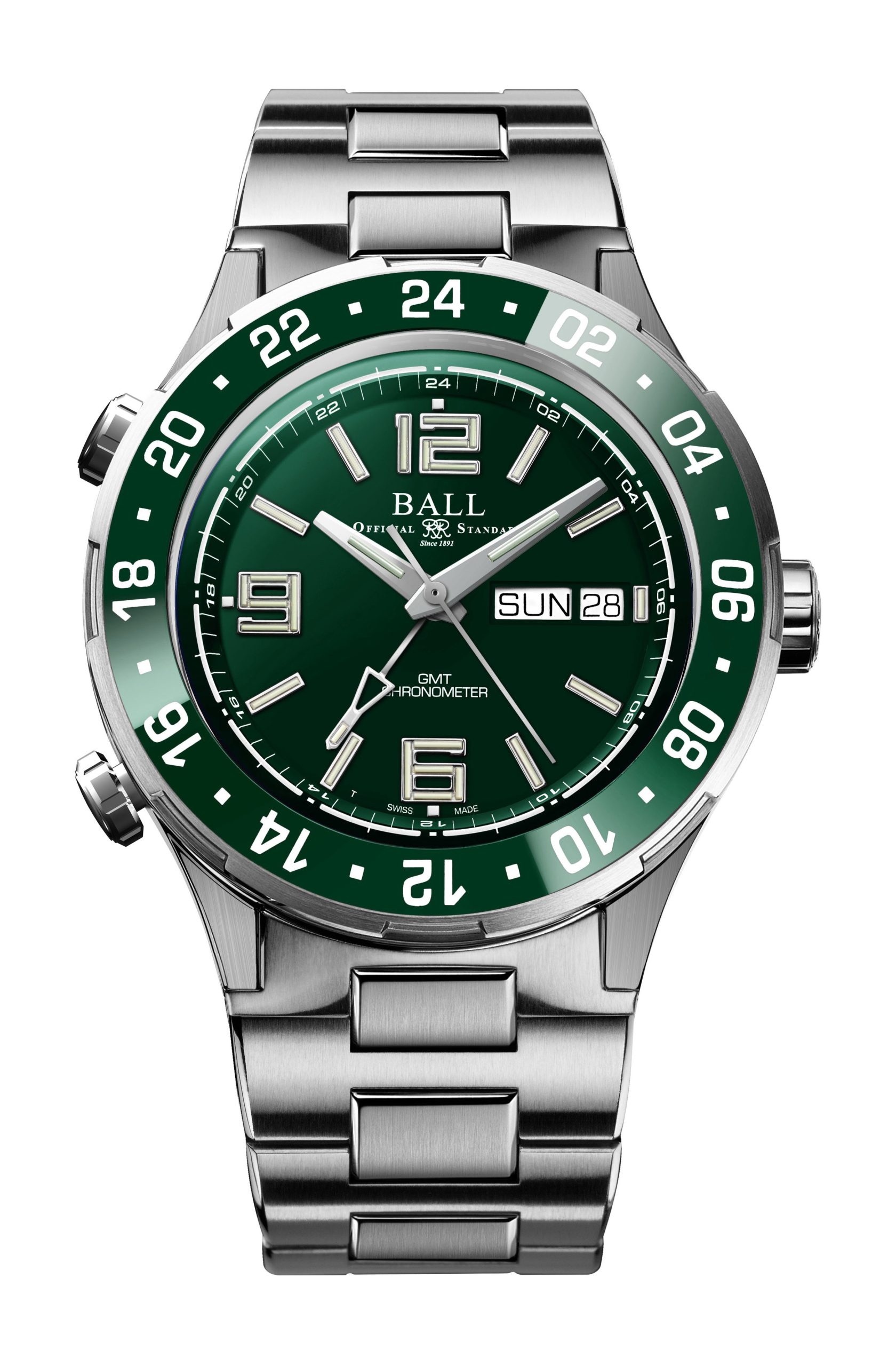 BALL Roadmaster Marine GMT 40 watch