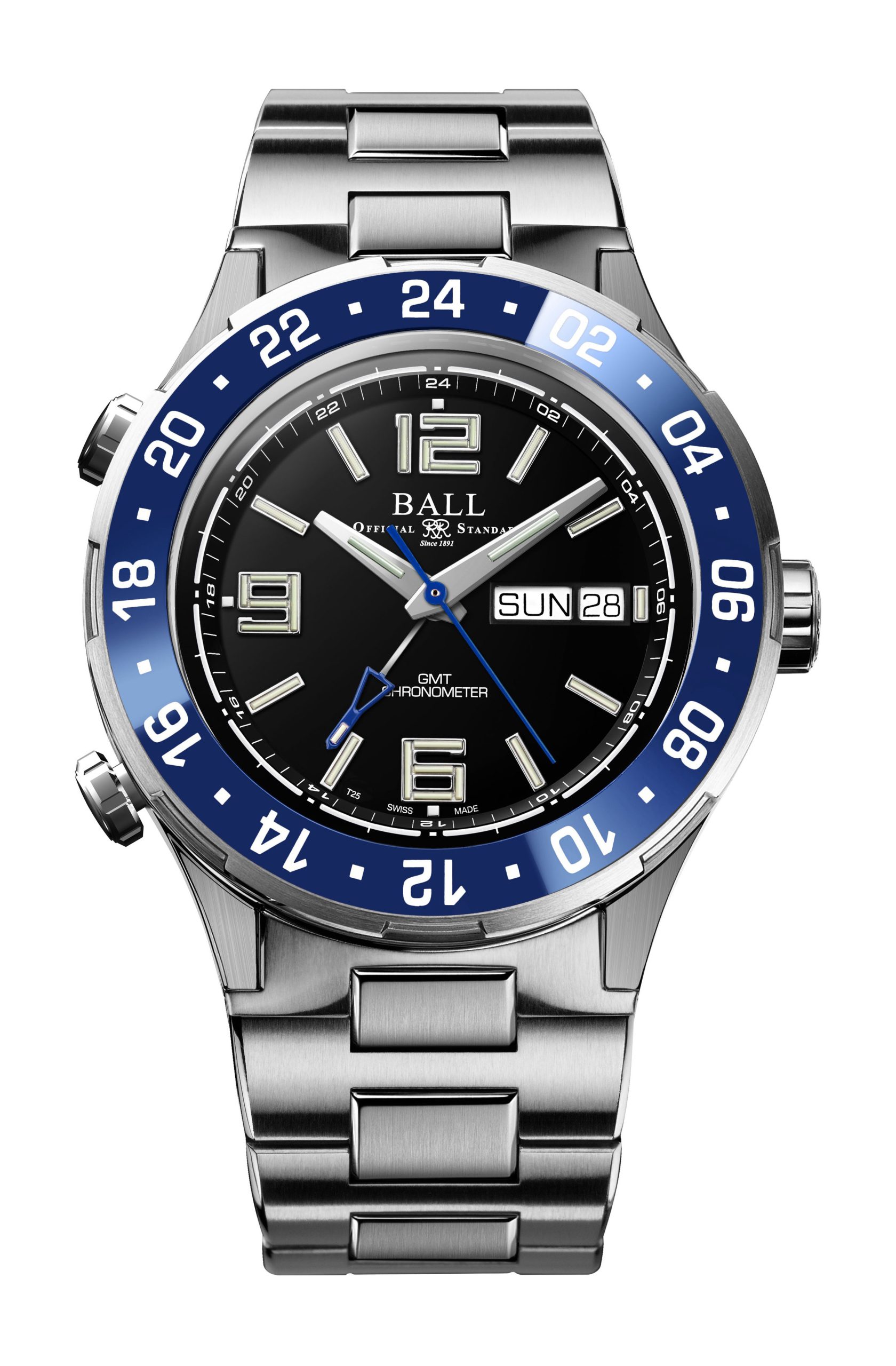 BALL Roadmaster Marine GMT 40 watch