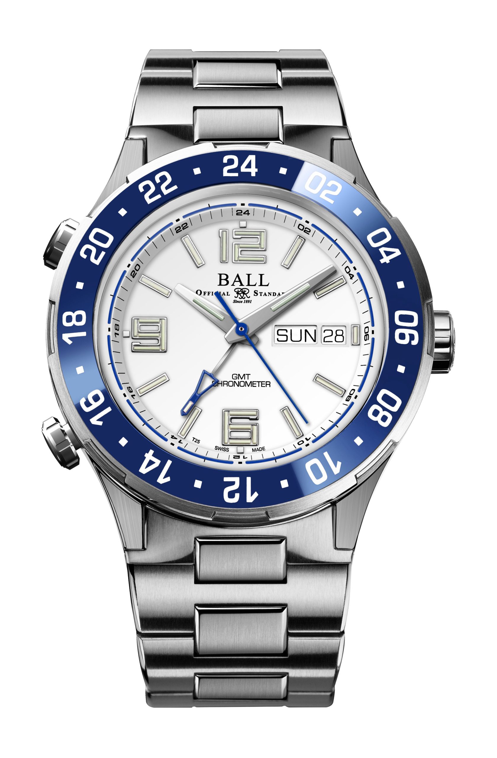BALL Roadmaster Marine GMT 40 watch