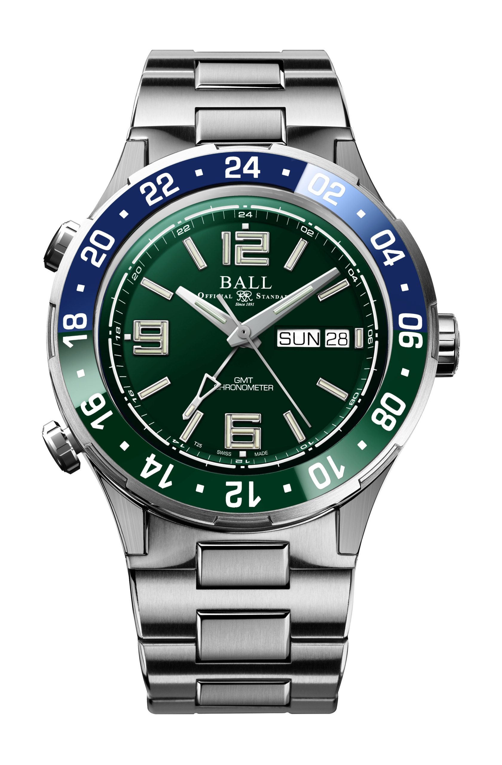 BALL Roadmaster Marine GMT 40 watch