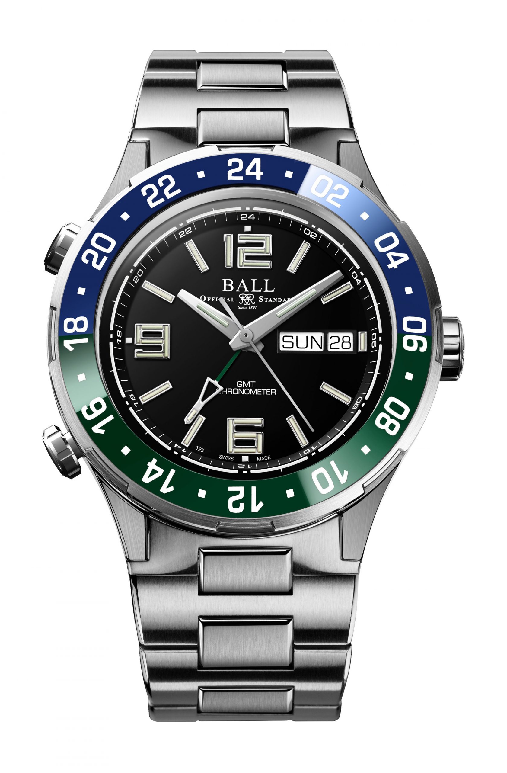 BALL Roadmaster Marine GMT 40 watch