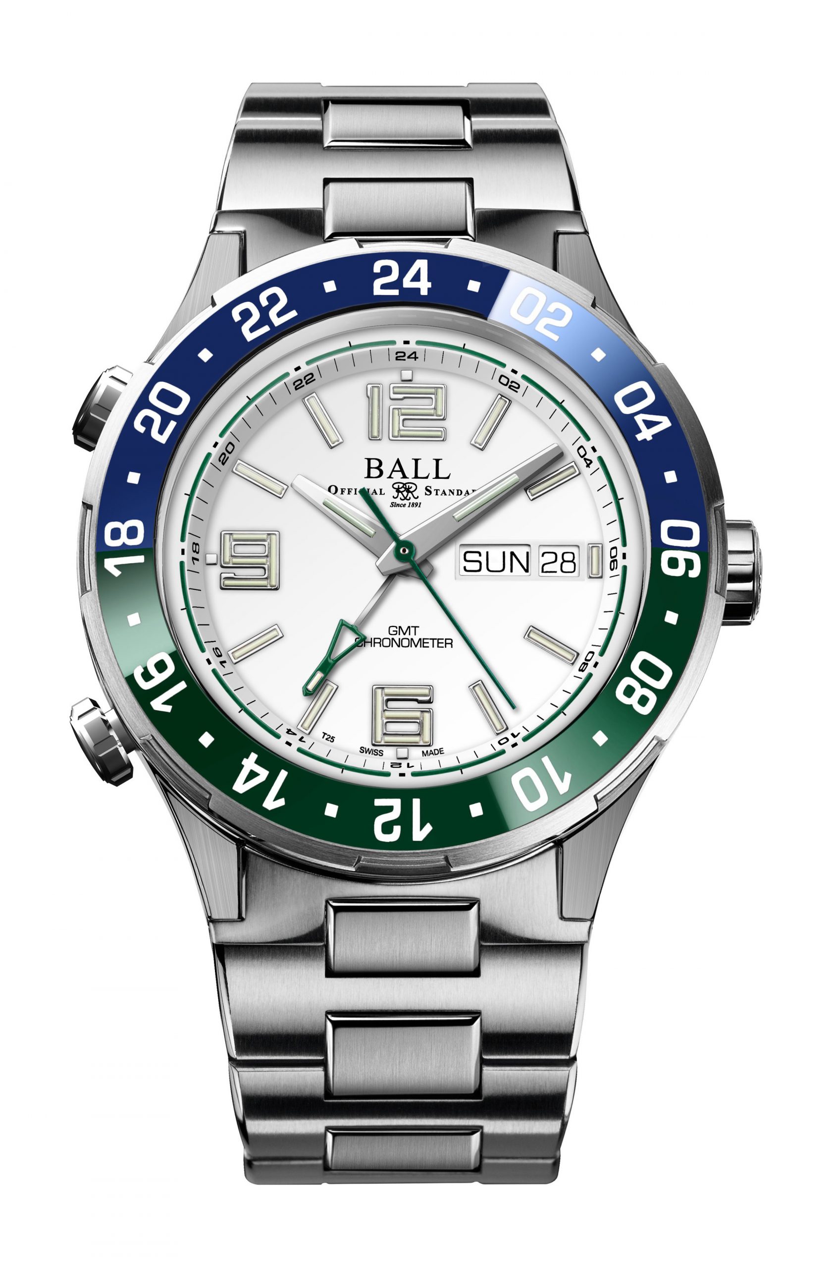 BALL Roadmaster Marine GMT 40 watch