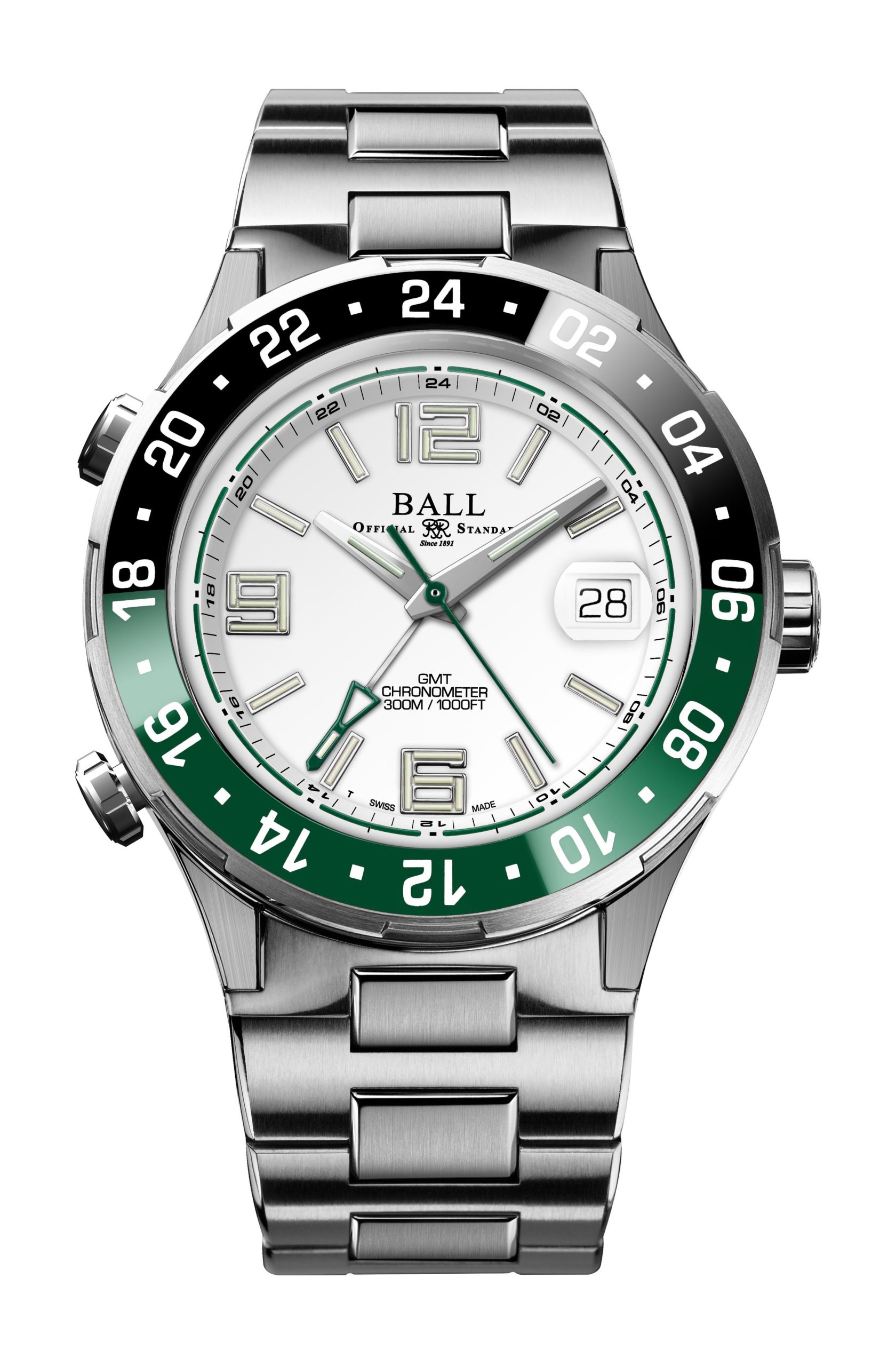 BALL Roadmaster Pilot GMT watch