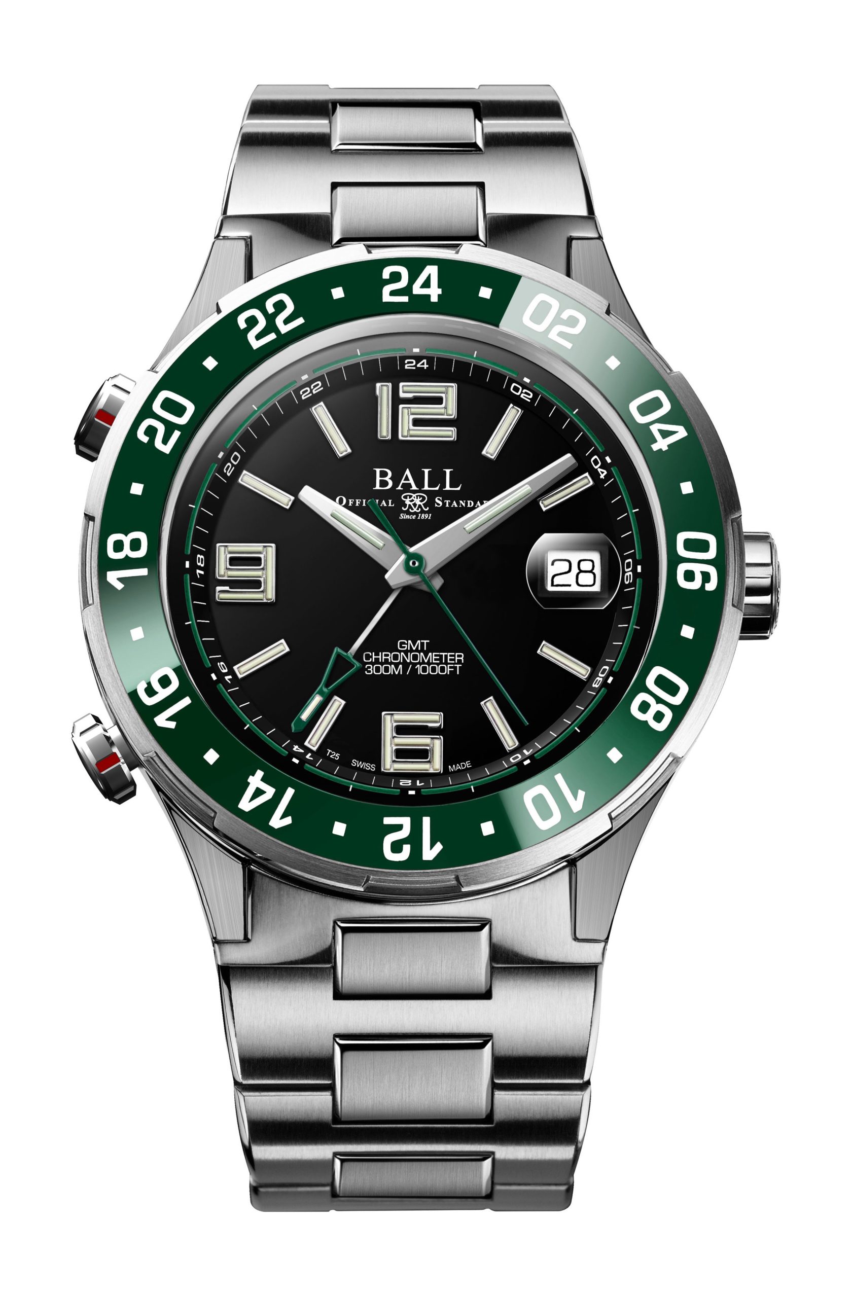 BALL Roadmaster Pilot GMT watch