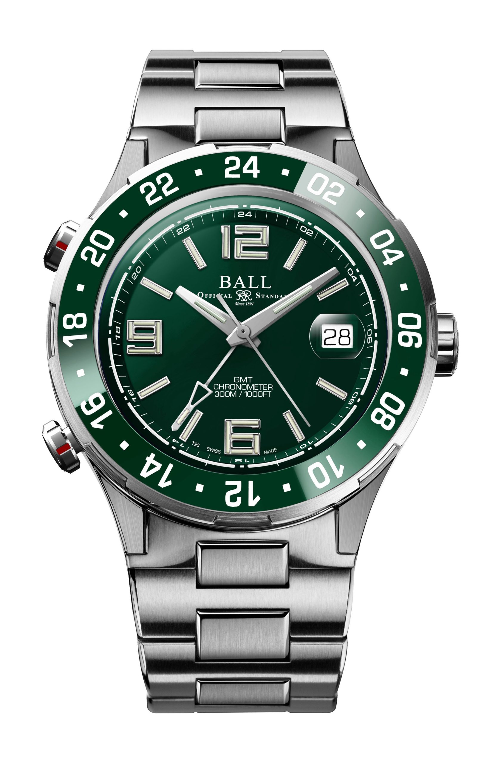BALL Roadmaster Pilot GMT watch