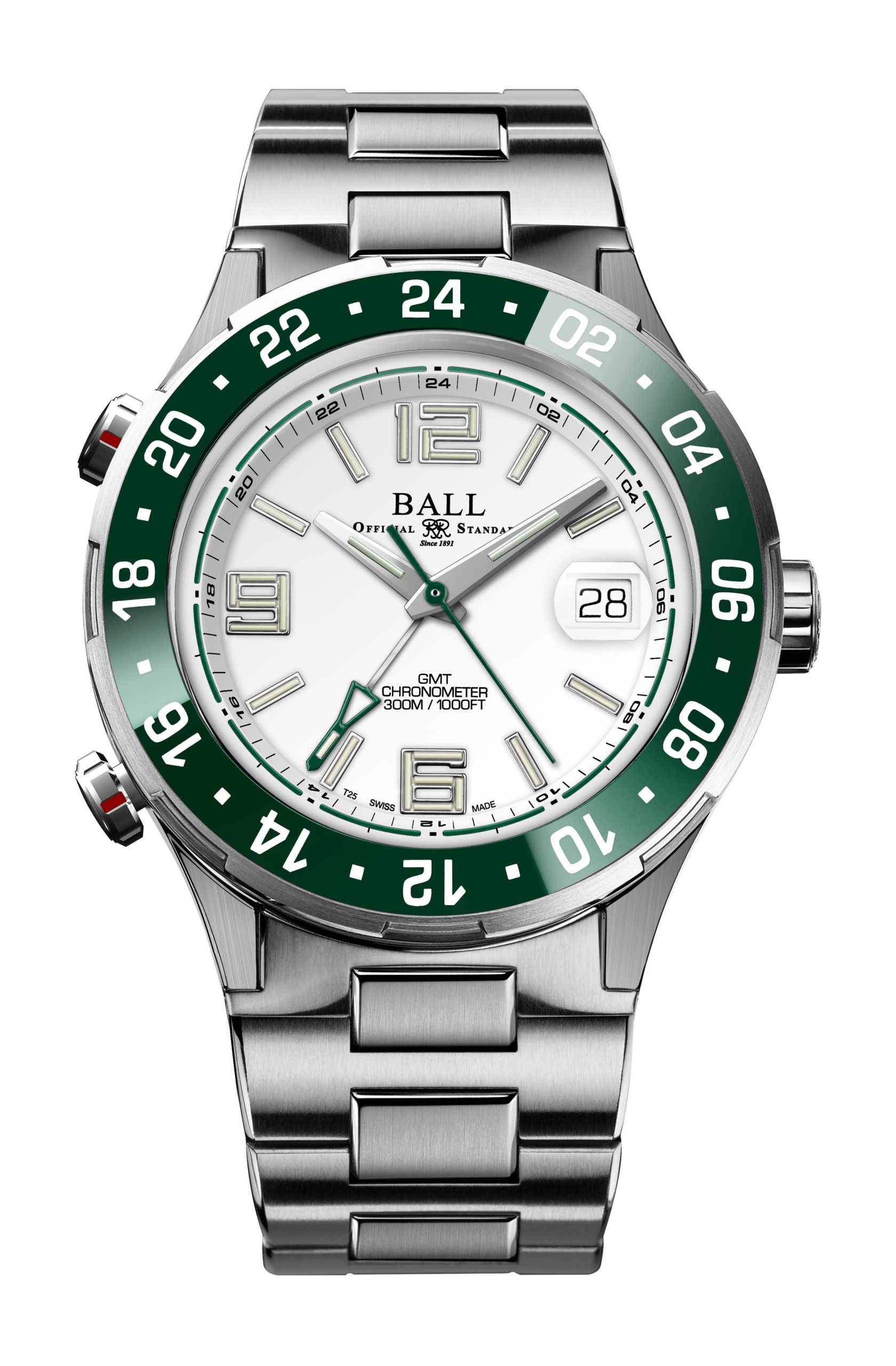 BALL Roadmaster Pilot GMT watch