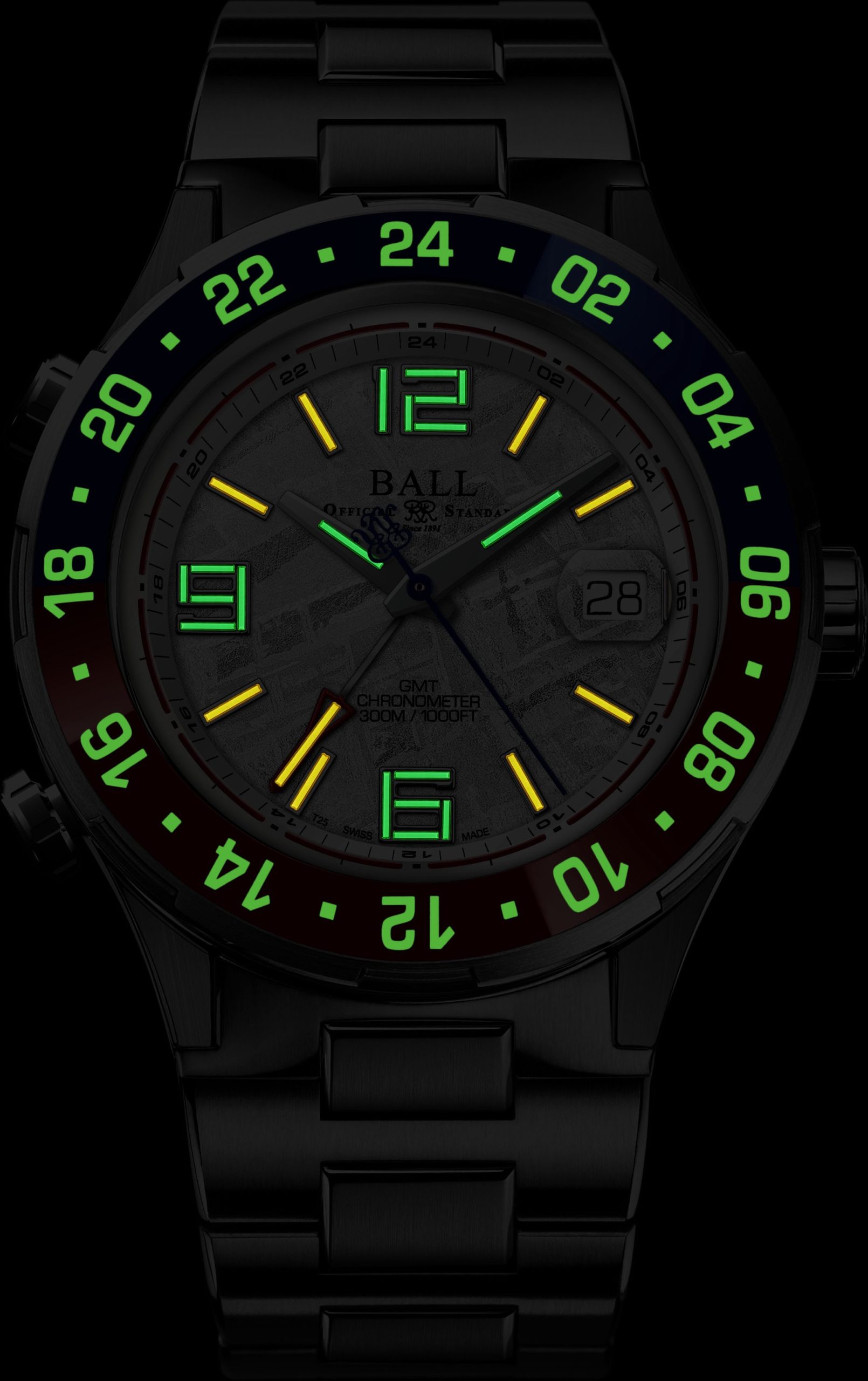 BALL Roadmaster Pilot GMT Meteorite - View 2
