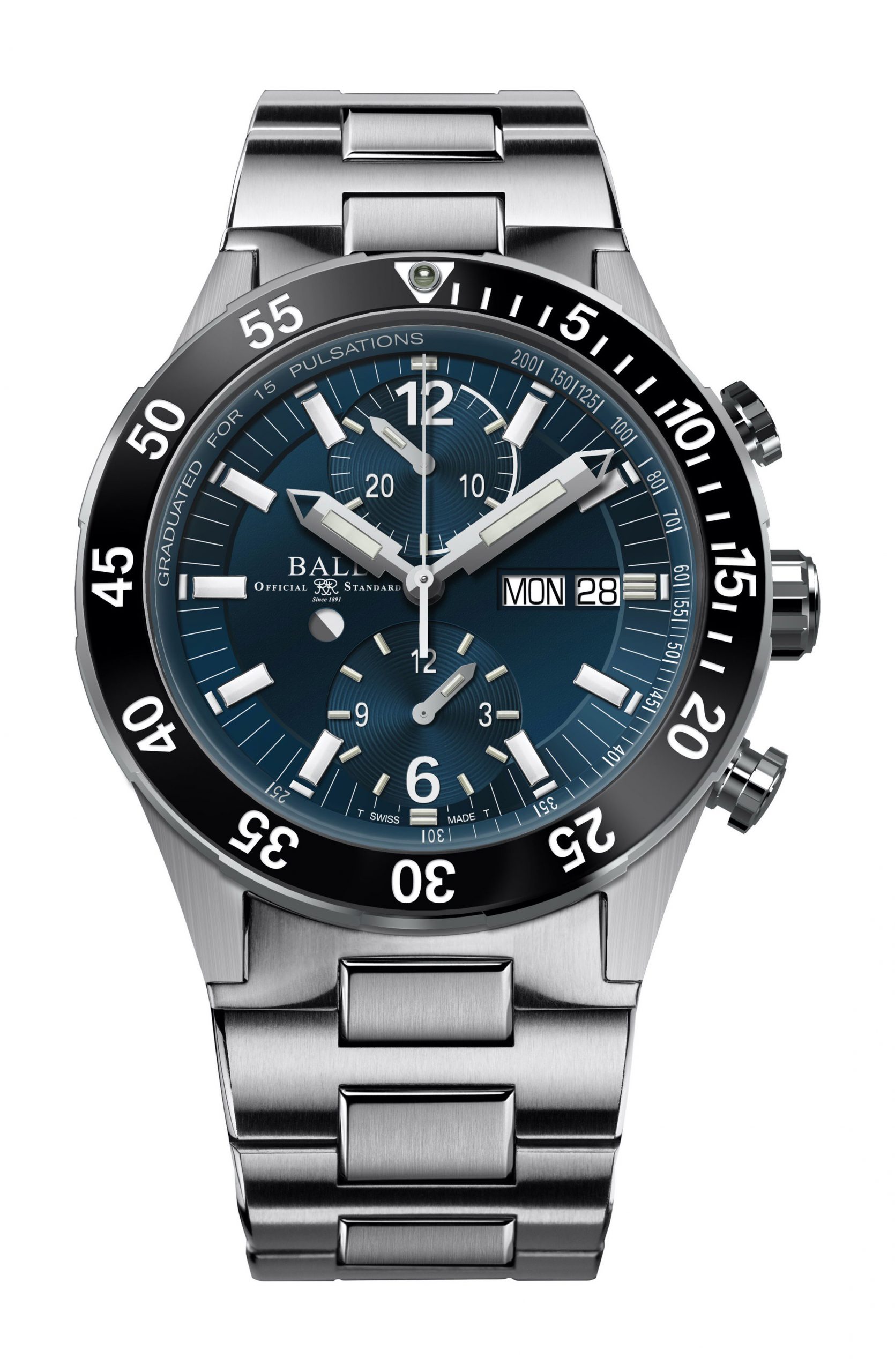 BALL Roadmaster Rescue Chronograph 41 watch
