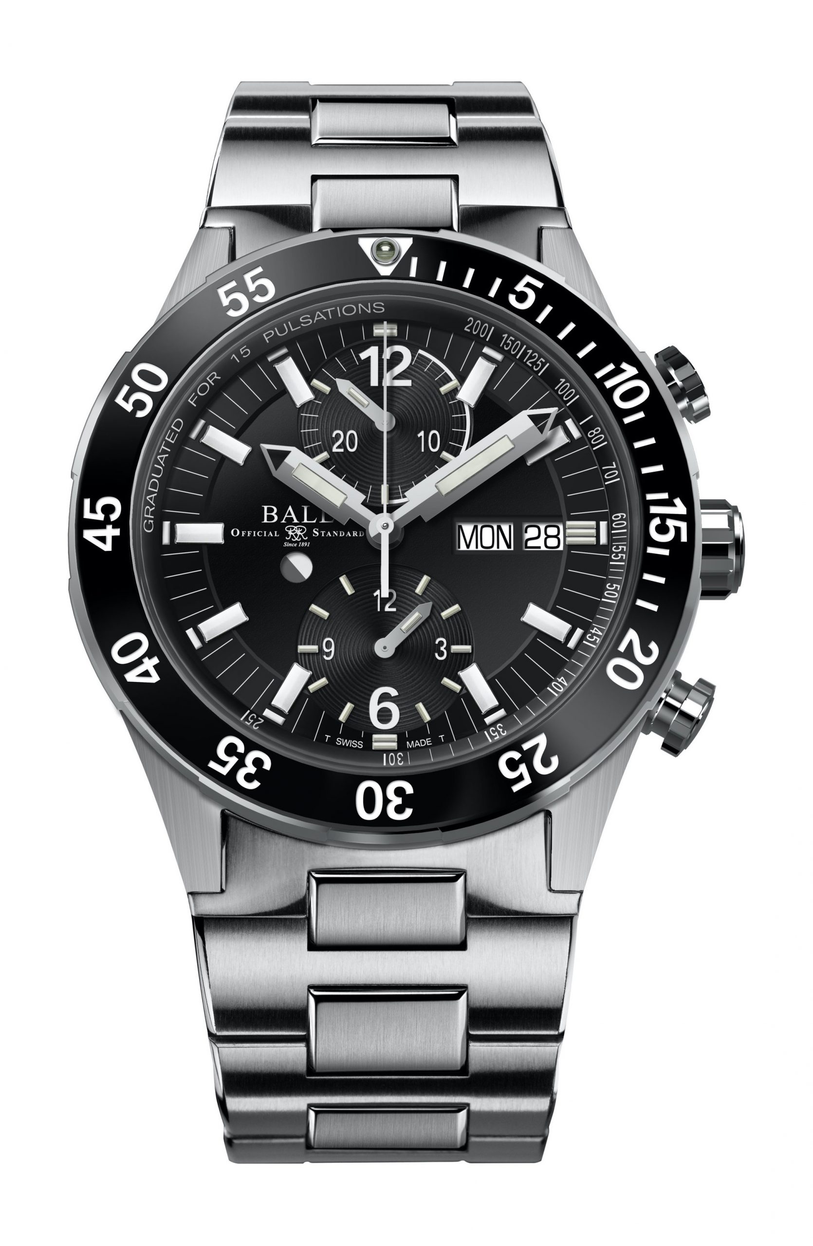 BALL Roadmaster Rescue Chronograph 41 watch