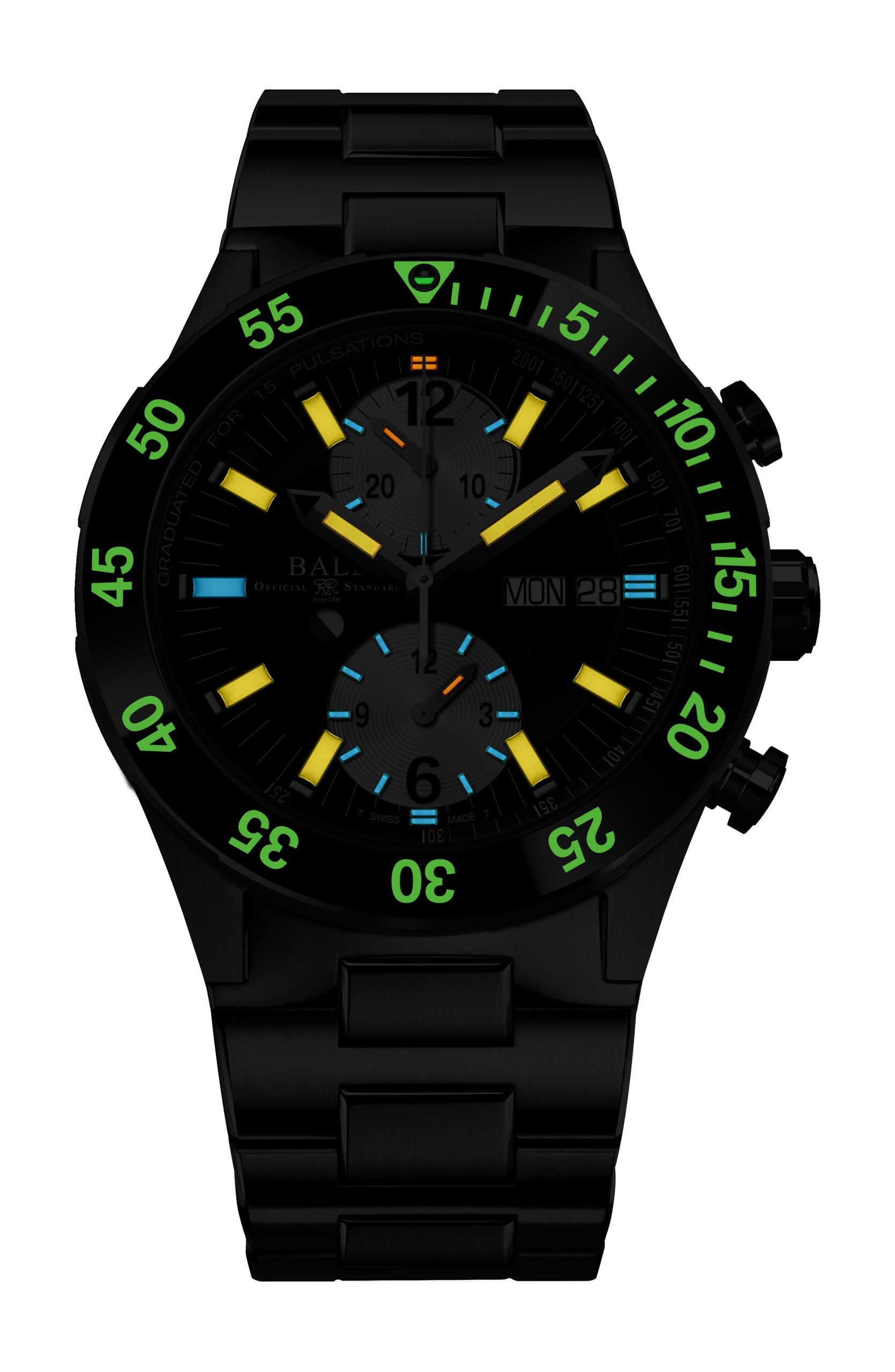 BALL Roadmaster Rescue Chronograph 42 - View 2