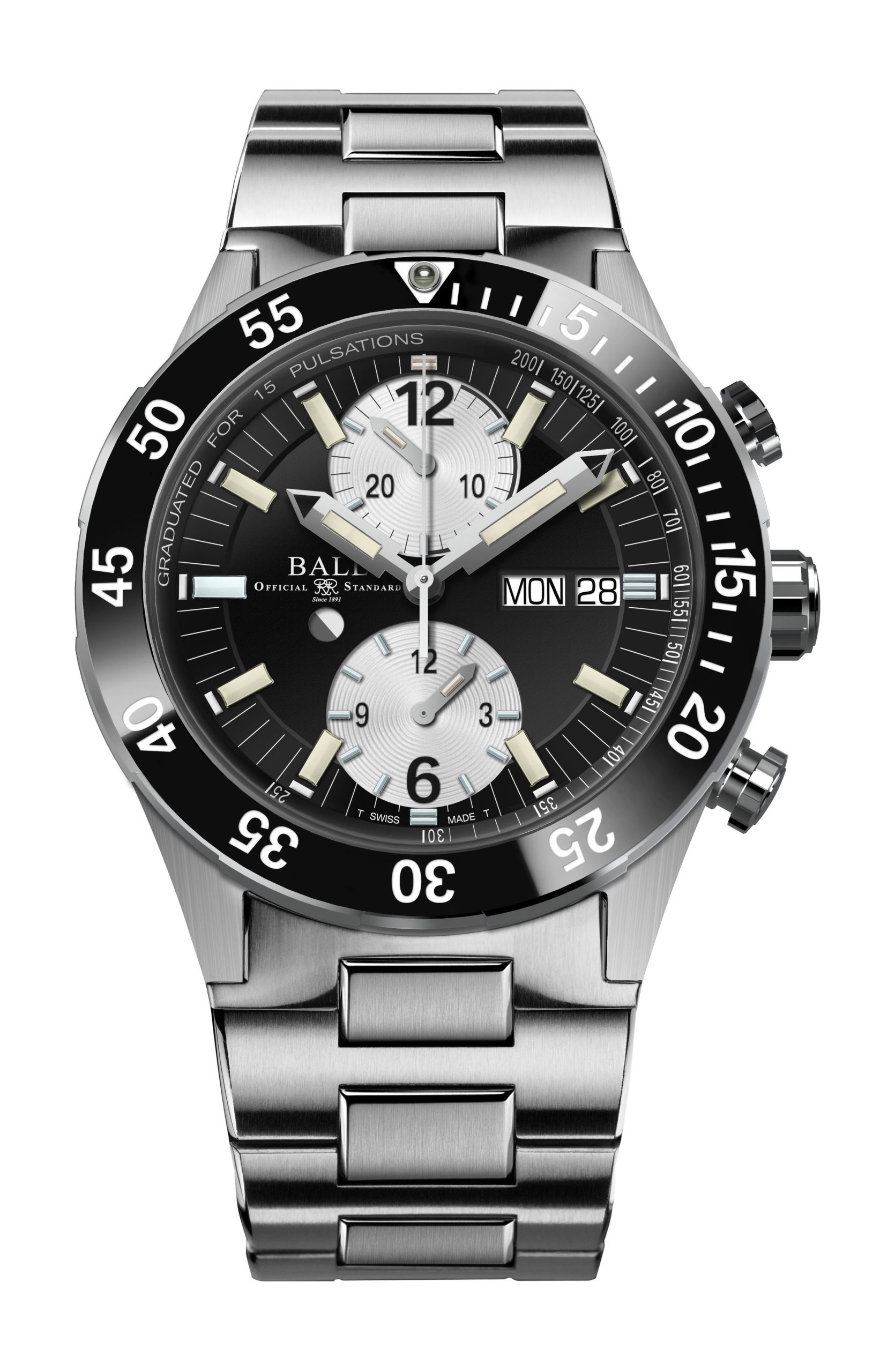 BALL Roadmaster Rescue Chronograph 42 watch