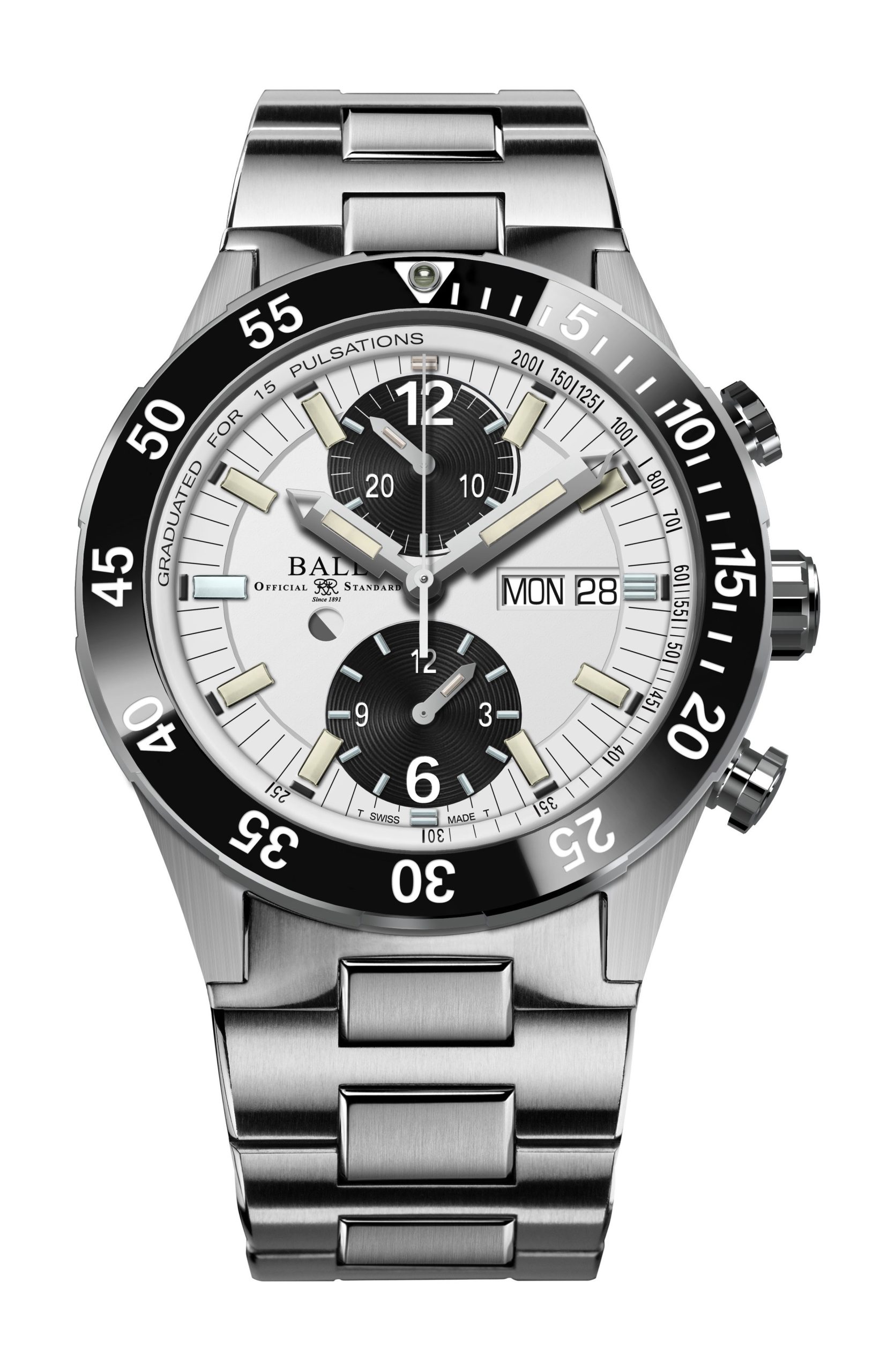 BALL Roadmaster Rescue Chronograph 42 watch