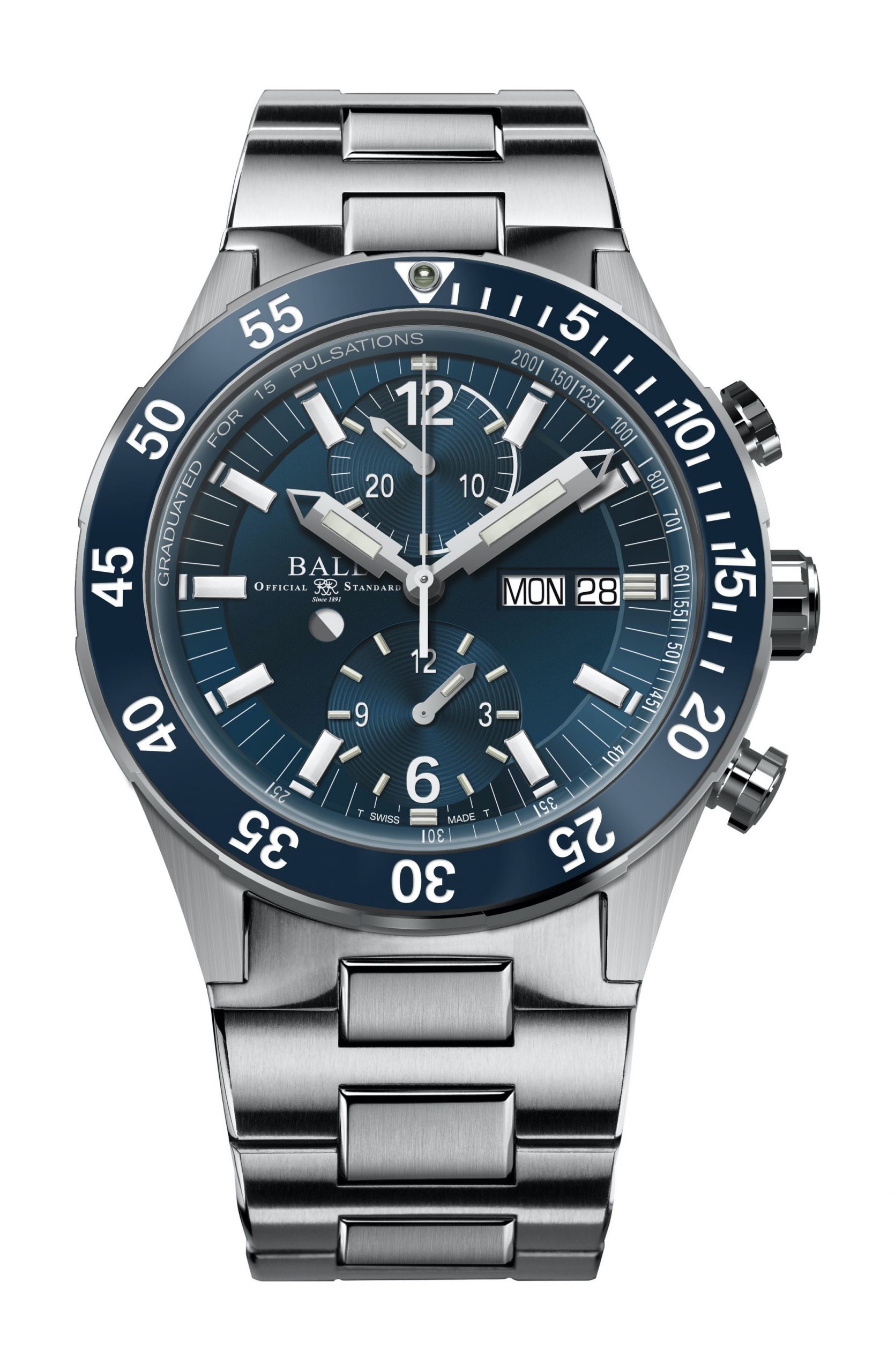 BALL Roadmaster Rescue Chronograph 41 watch