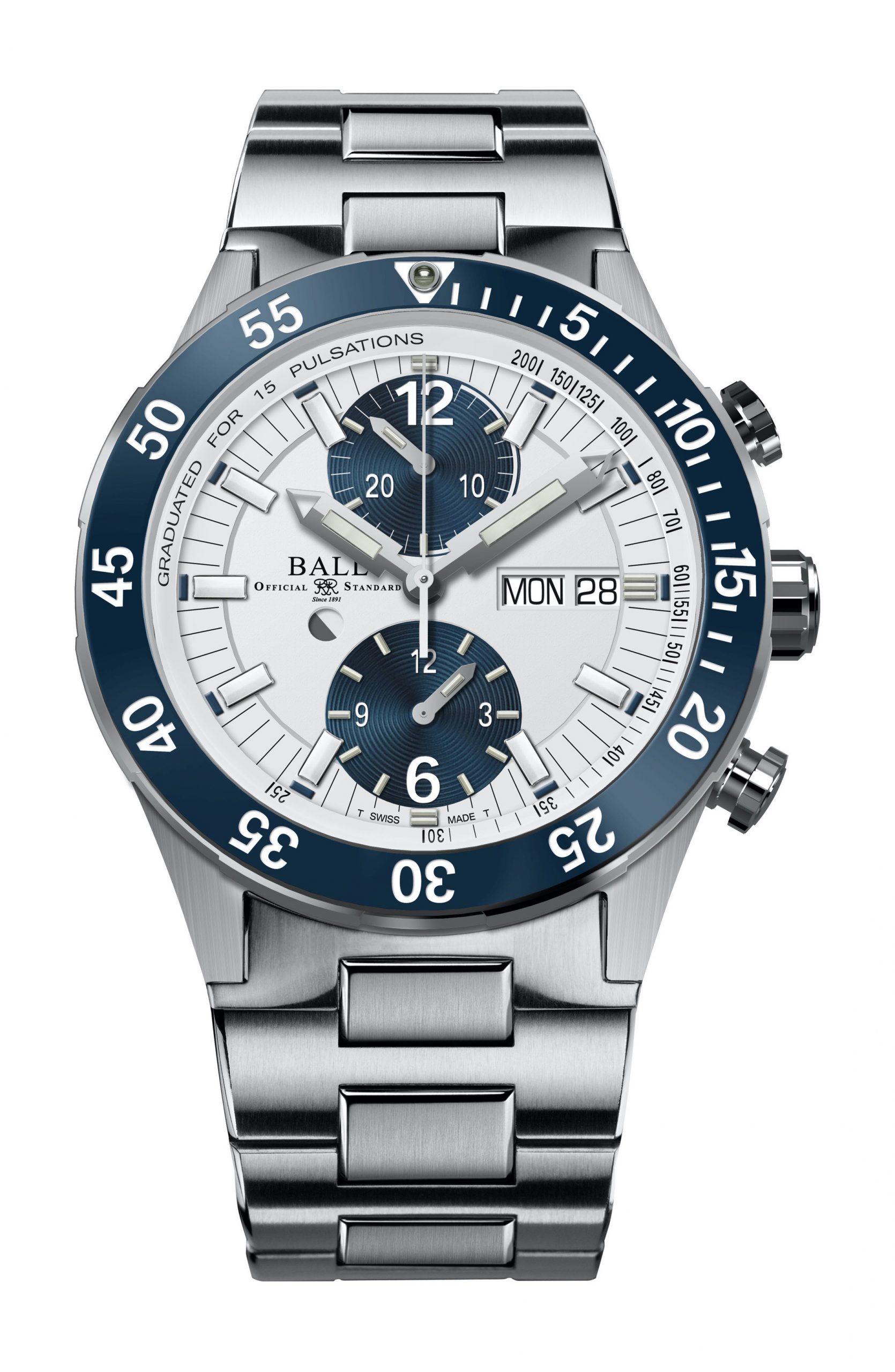 BALL Roadmaster Rescue Chronograph 41 watch