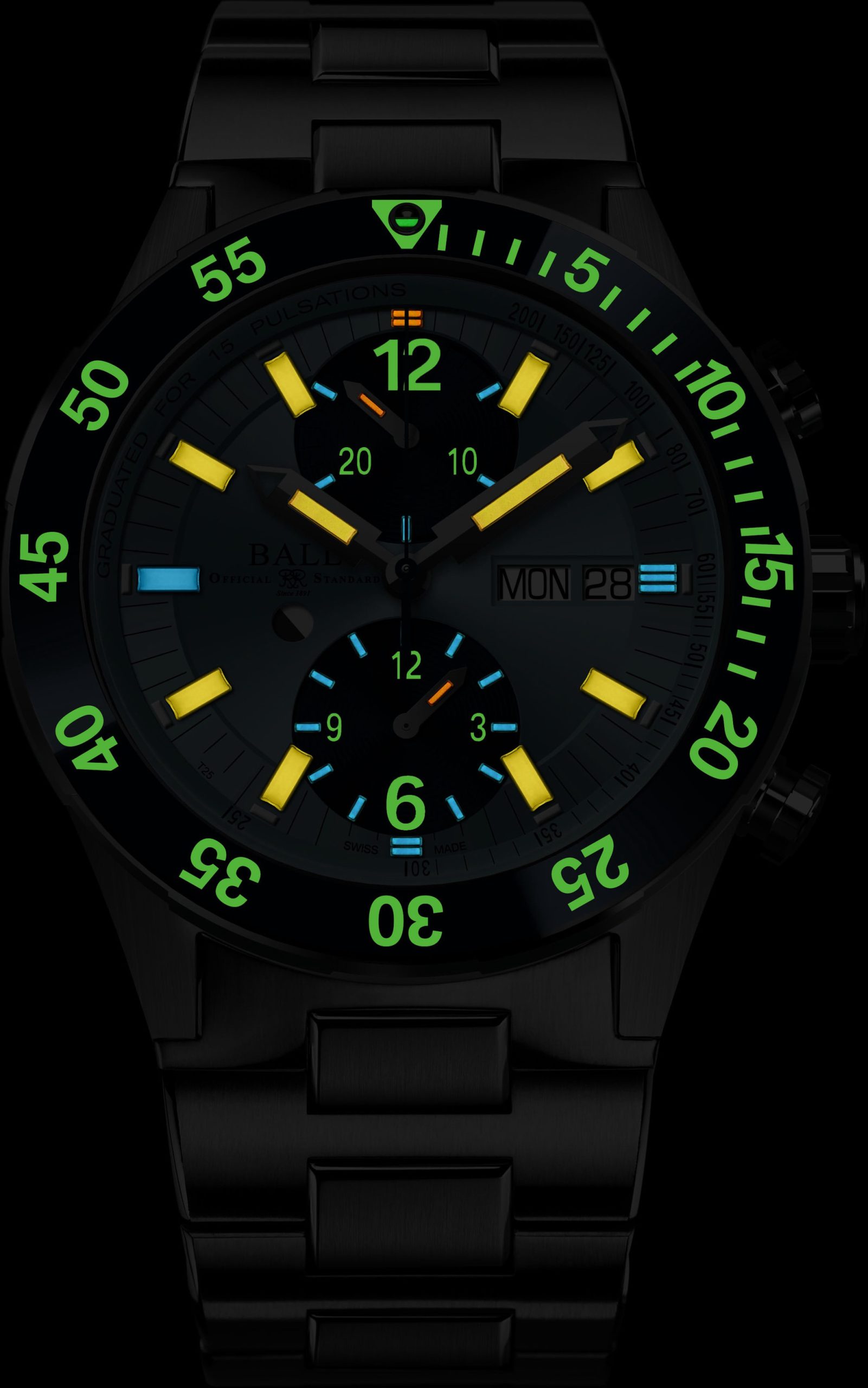 BALL Roadmaster Rescue Chronograph 42 - View 2