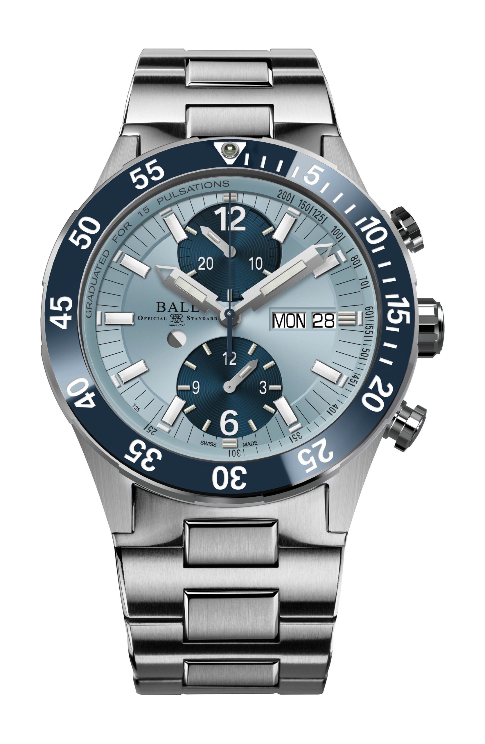 BALL Roadmaster Rescue Chronograph 42 watch