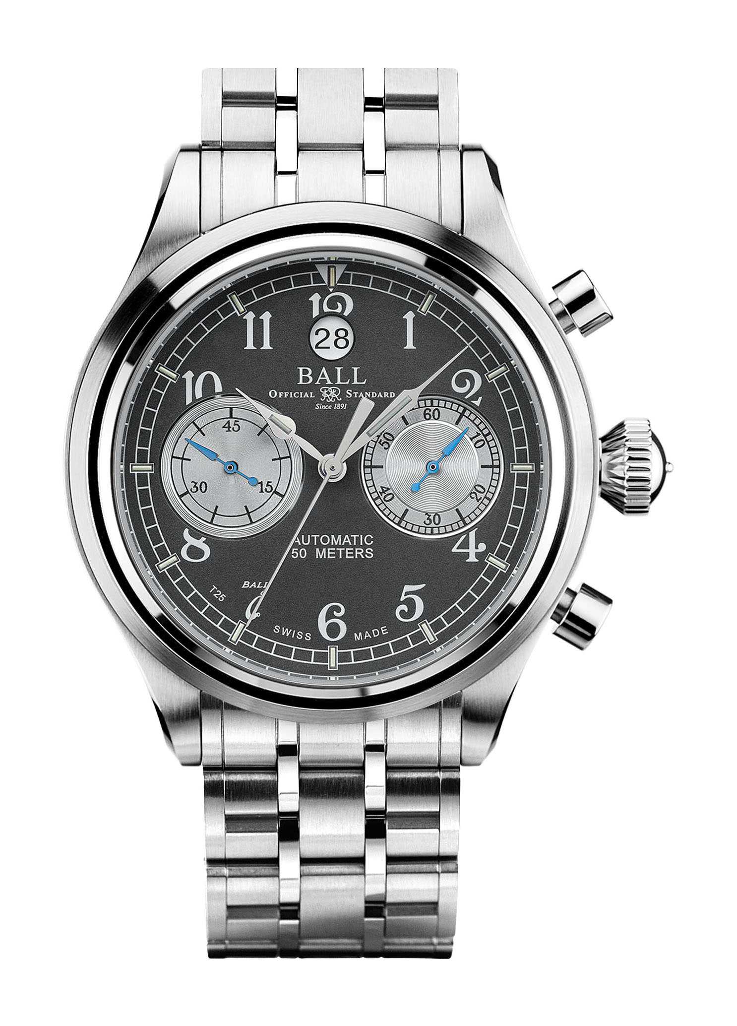 BALL Trainmaster Cannonball watch