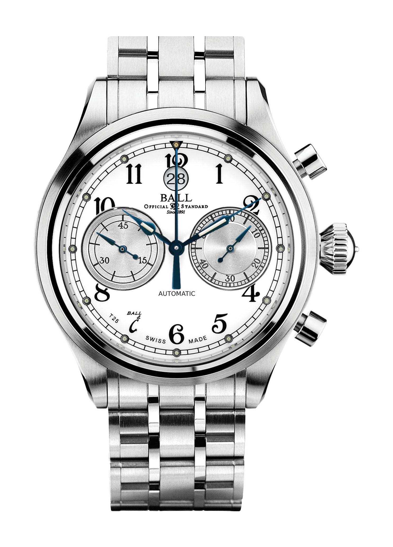 BALL Trainmaster Cannonball watch