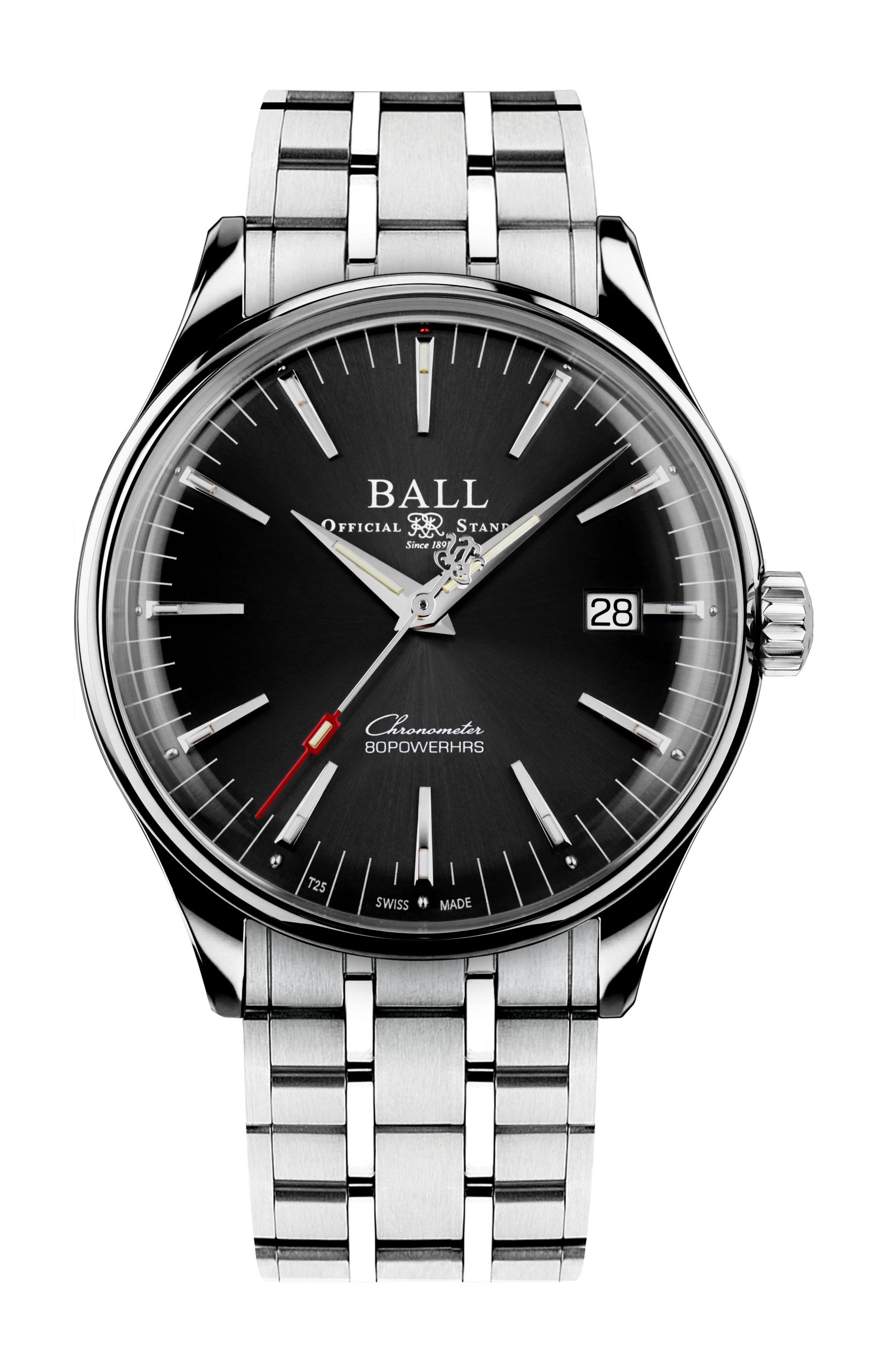 BALL Trainmaster Manufacture 80 Hours watch