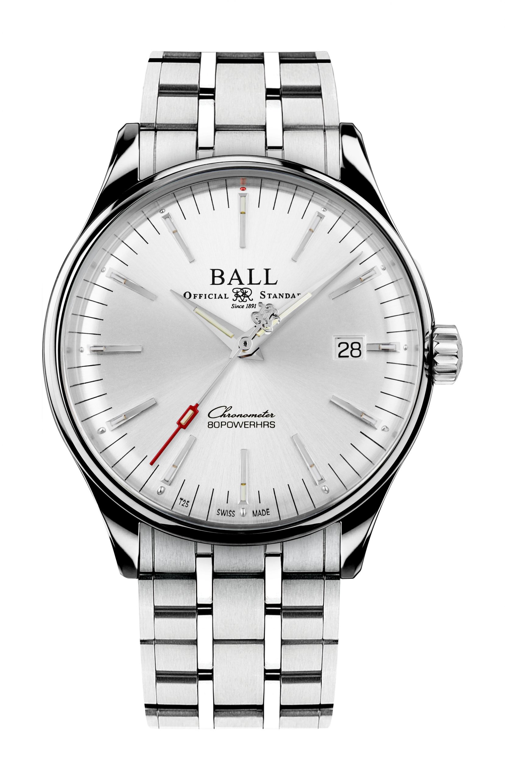 BALL Trainmaster Manufacture 80 Hours watch