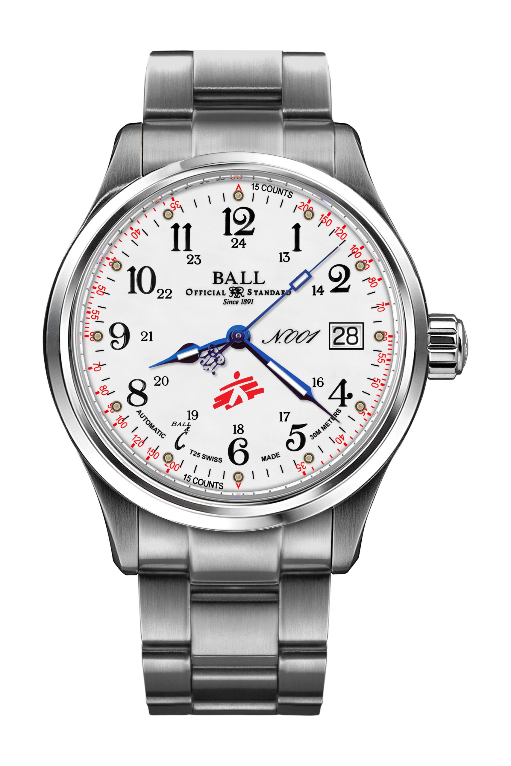 BALL Trainmaster MSF Humanity watch