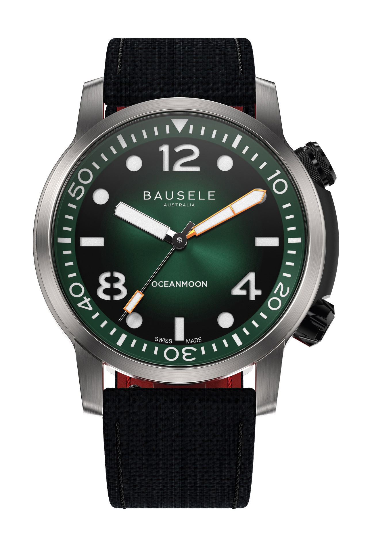 Bausele Ocean Moon V Emerald Green watch