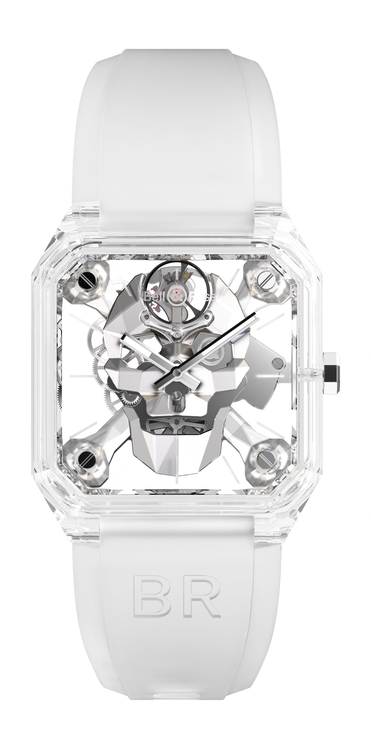 Bell & Ross BR 01 Cyber Skull Sapphire watch