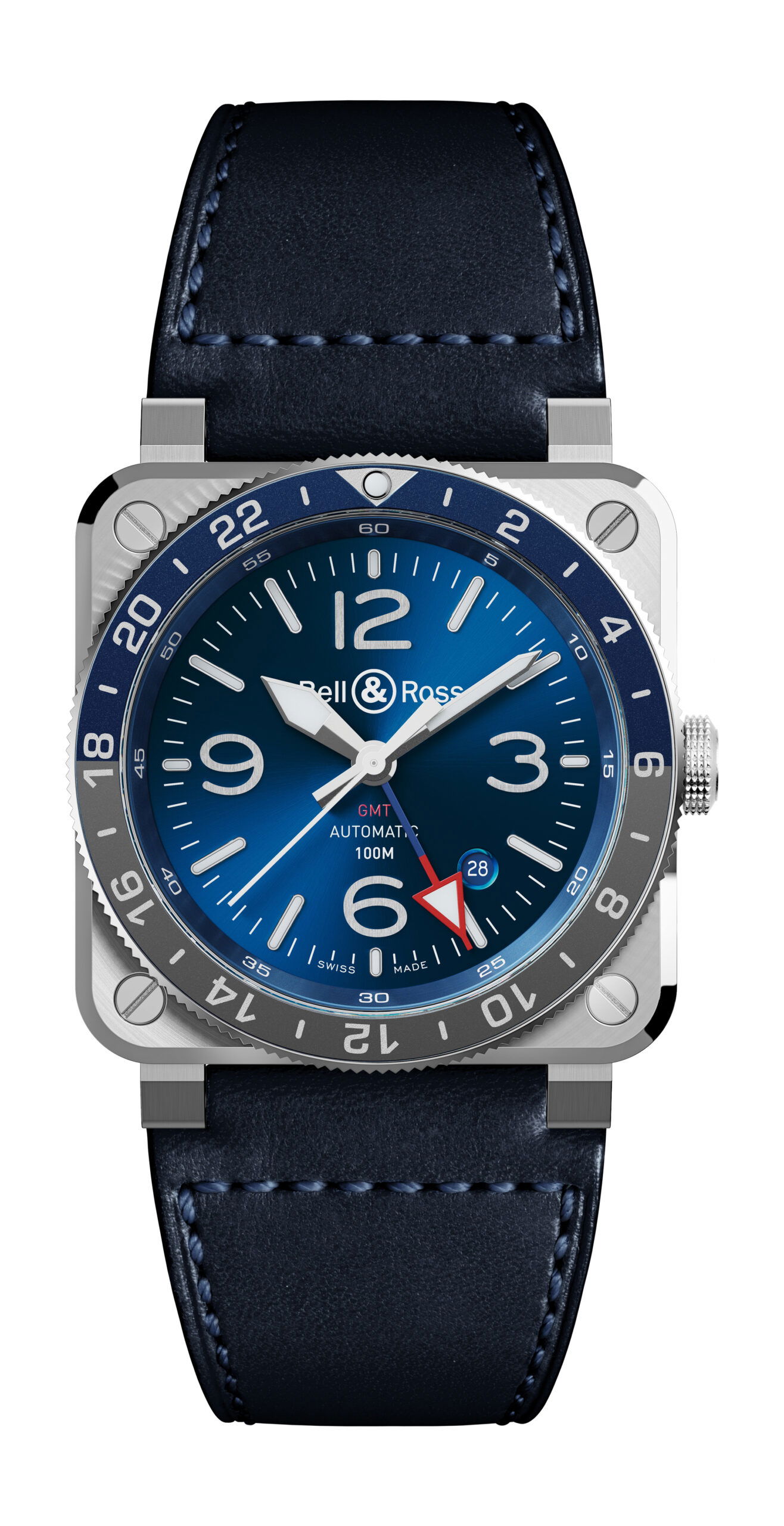 Bell & Ross BR 03-93 GMT Blue watch