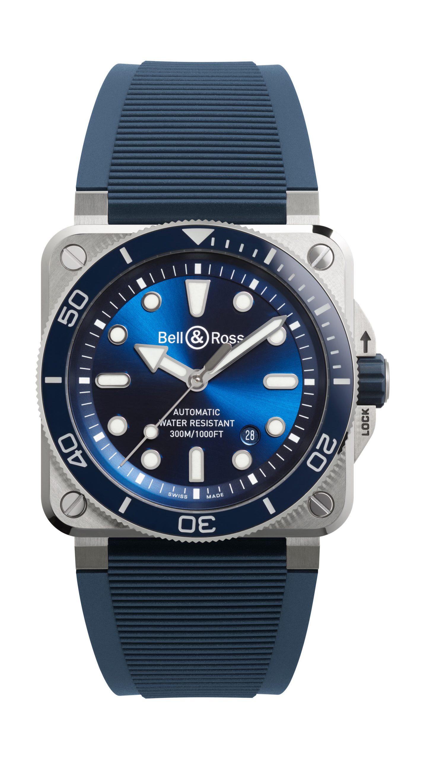 Bell & Ross BR 03 Diver Blue Steel watch