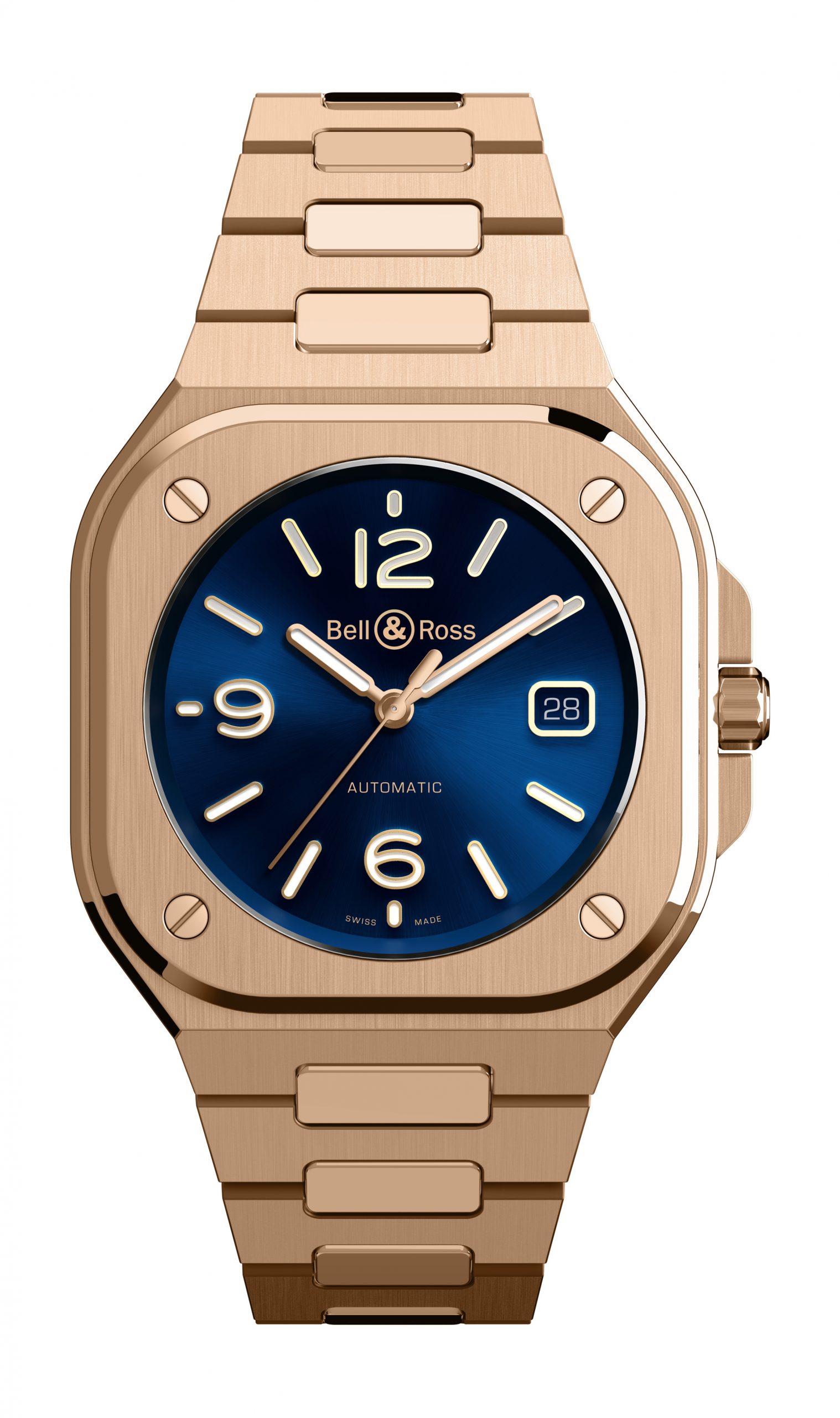 Bell & Ross BR 05 Blue Gold watch