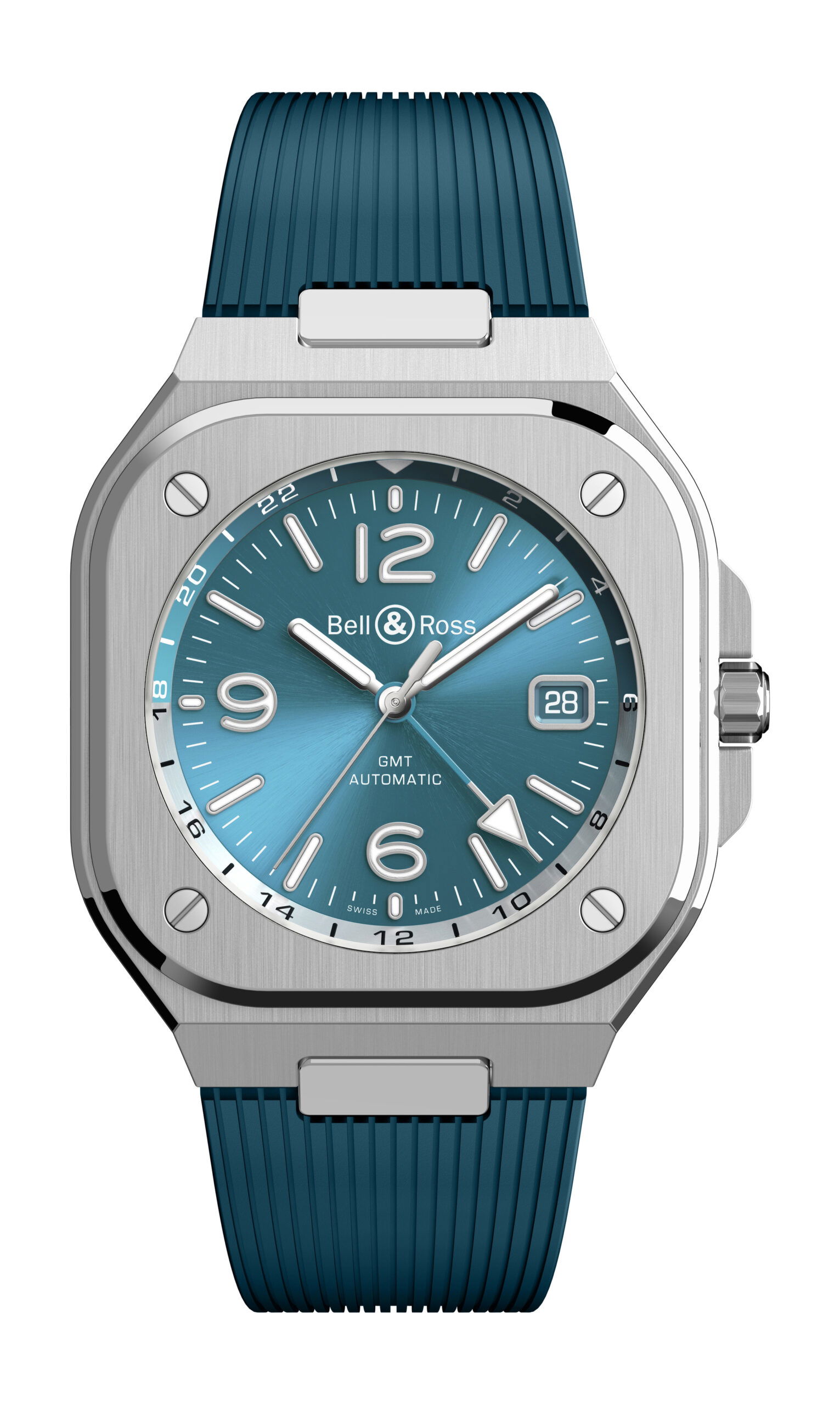 Bell & Ross BR 05 GMT Sky Blue watch