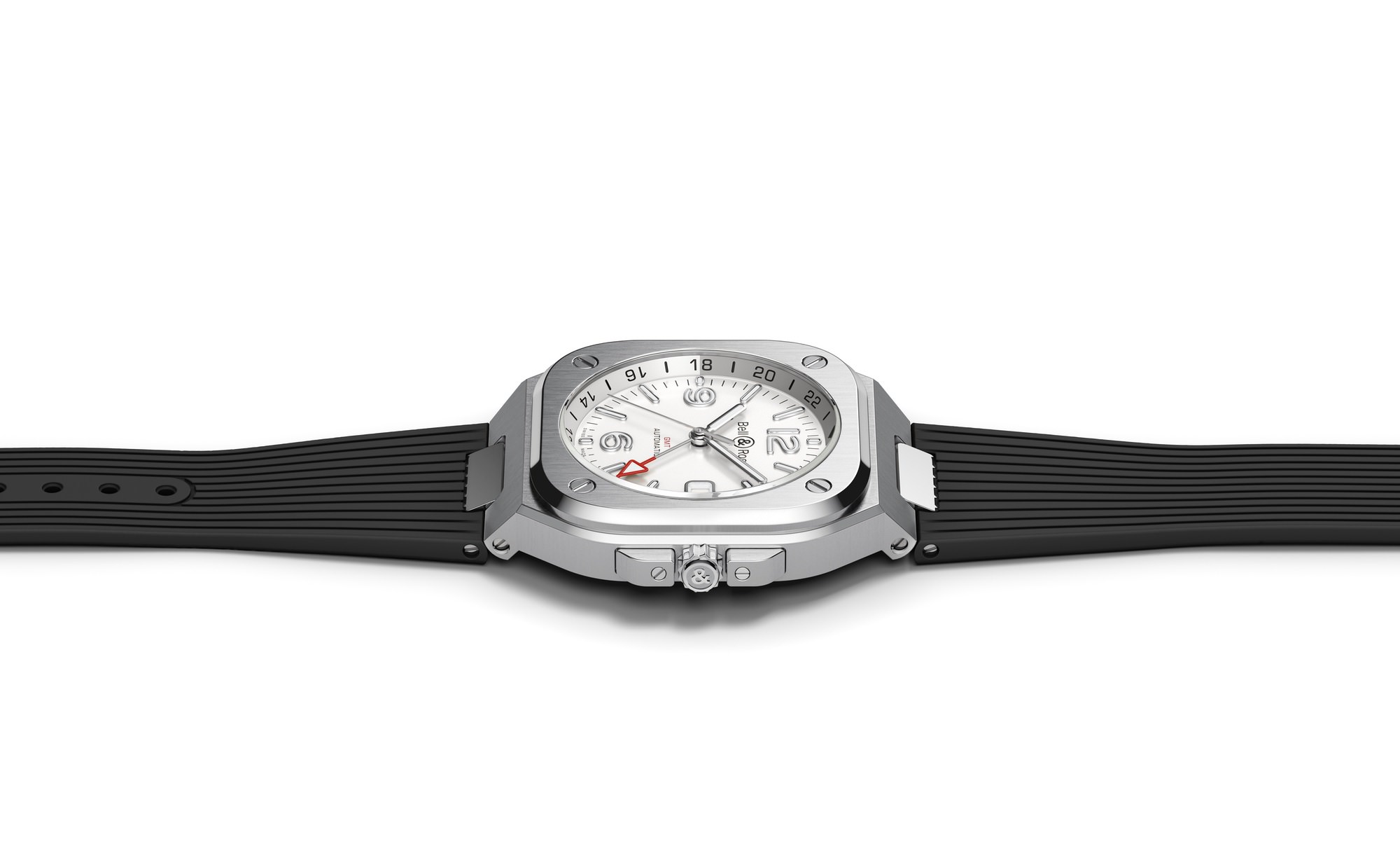 Bell & Ross BR 05 GMT White - View 2