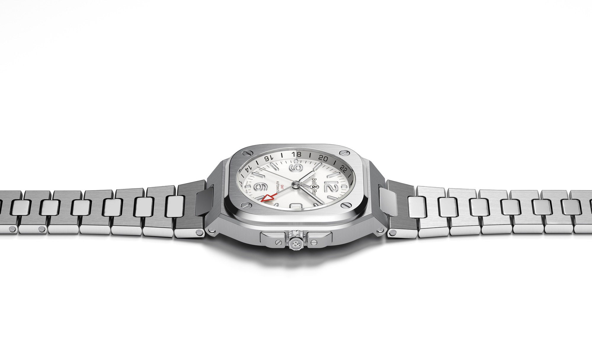 Bell & Ross BR 05 GMT White - View 2
