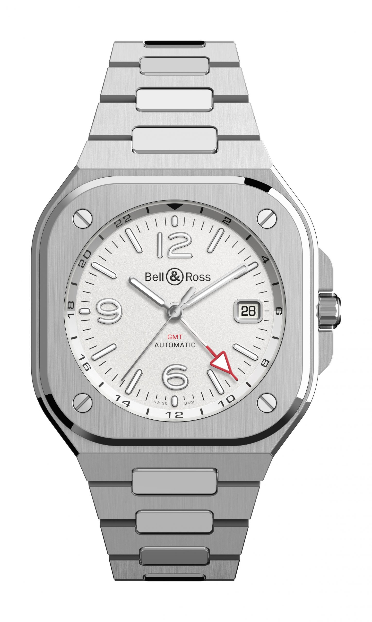 Bell & Ross BR 05 GMT White watch