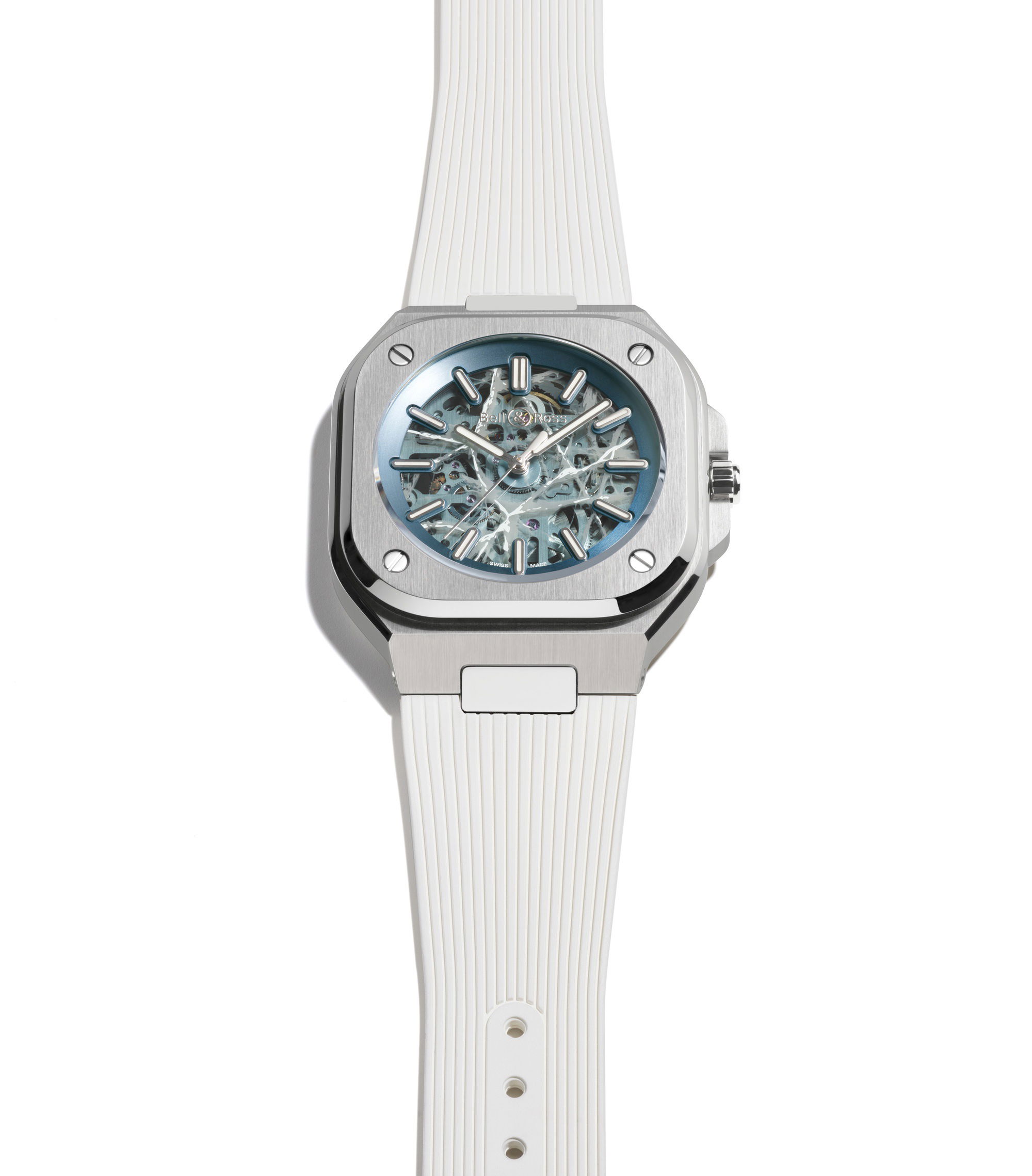 Bell & Ross BR 05 Skeleton Arctic Blue - View 2