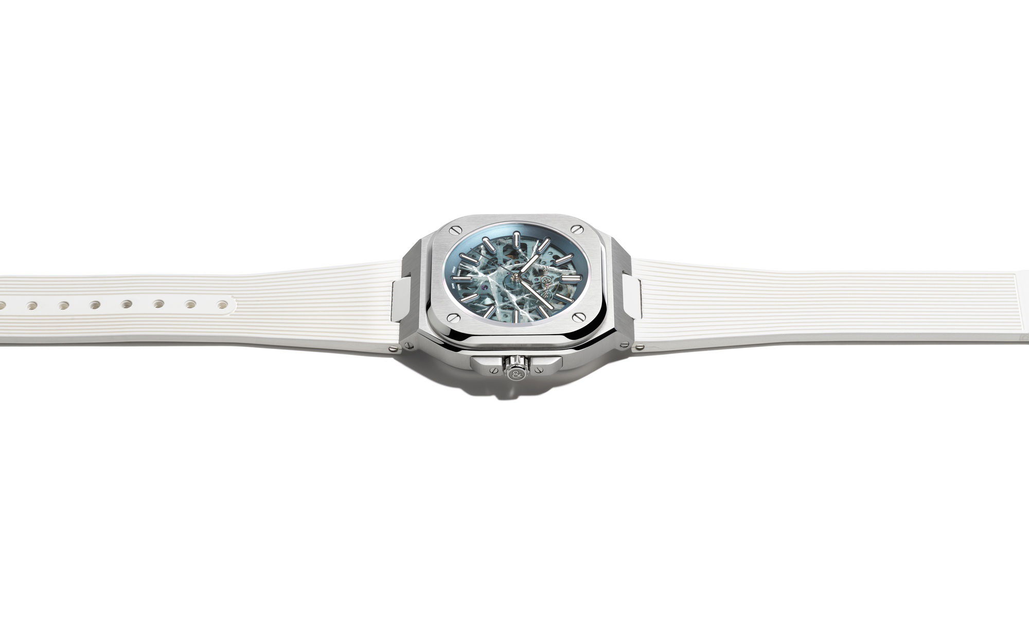 Bell & Ross BR 05 Skeleton Arctic Blue - View 3
