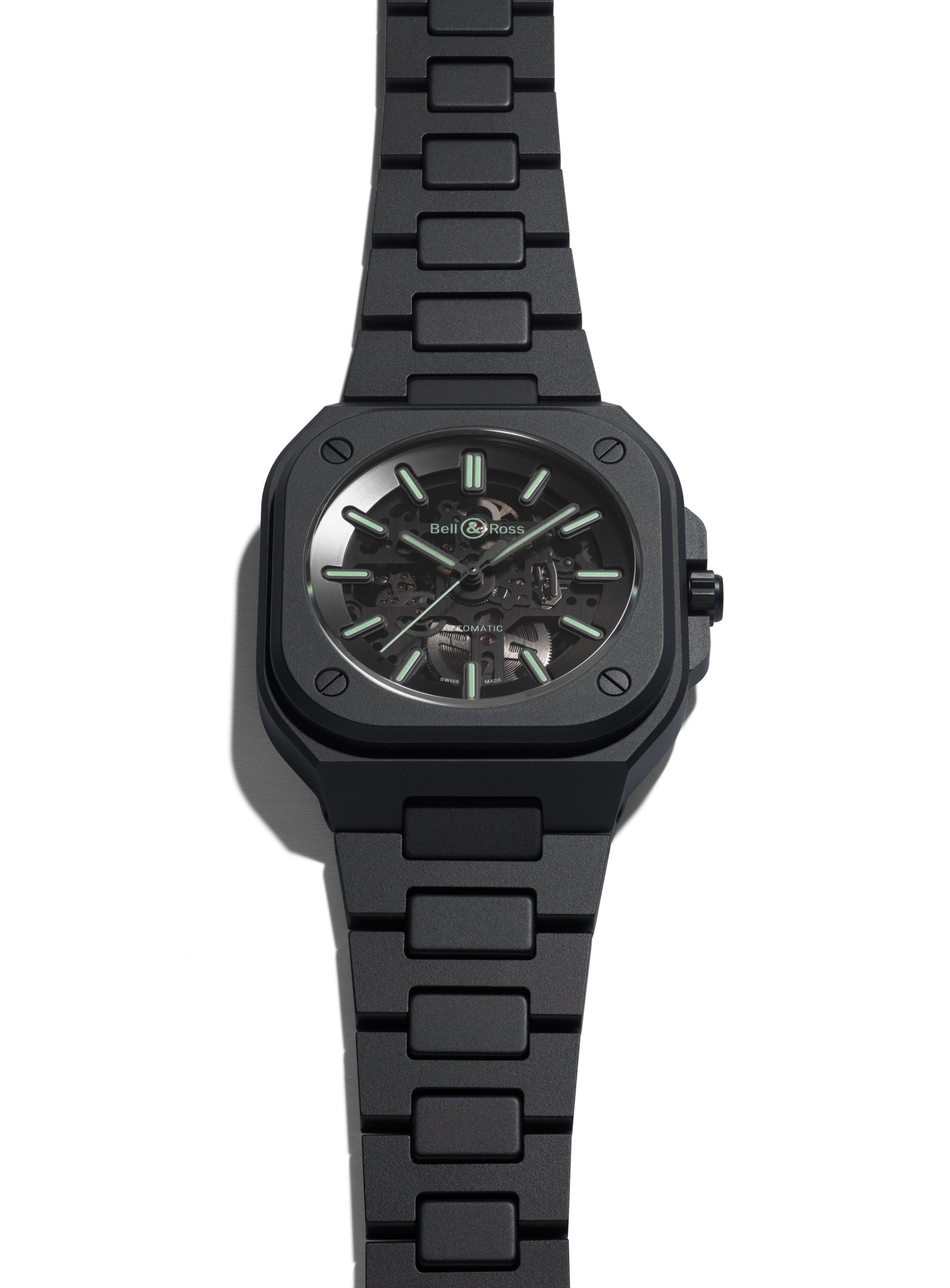 Bell & Ross BR 05 Skeleton Black Lum Ceramic - View 3