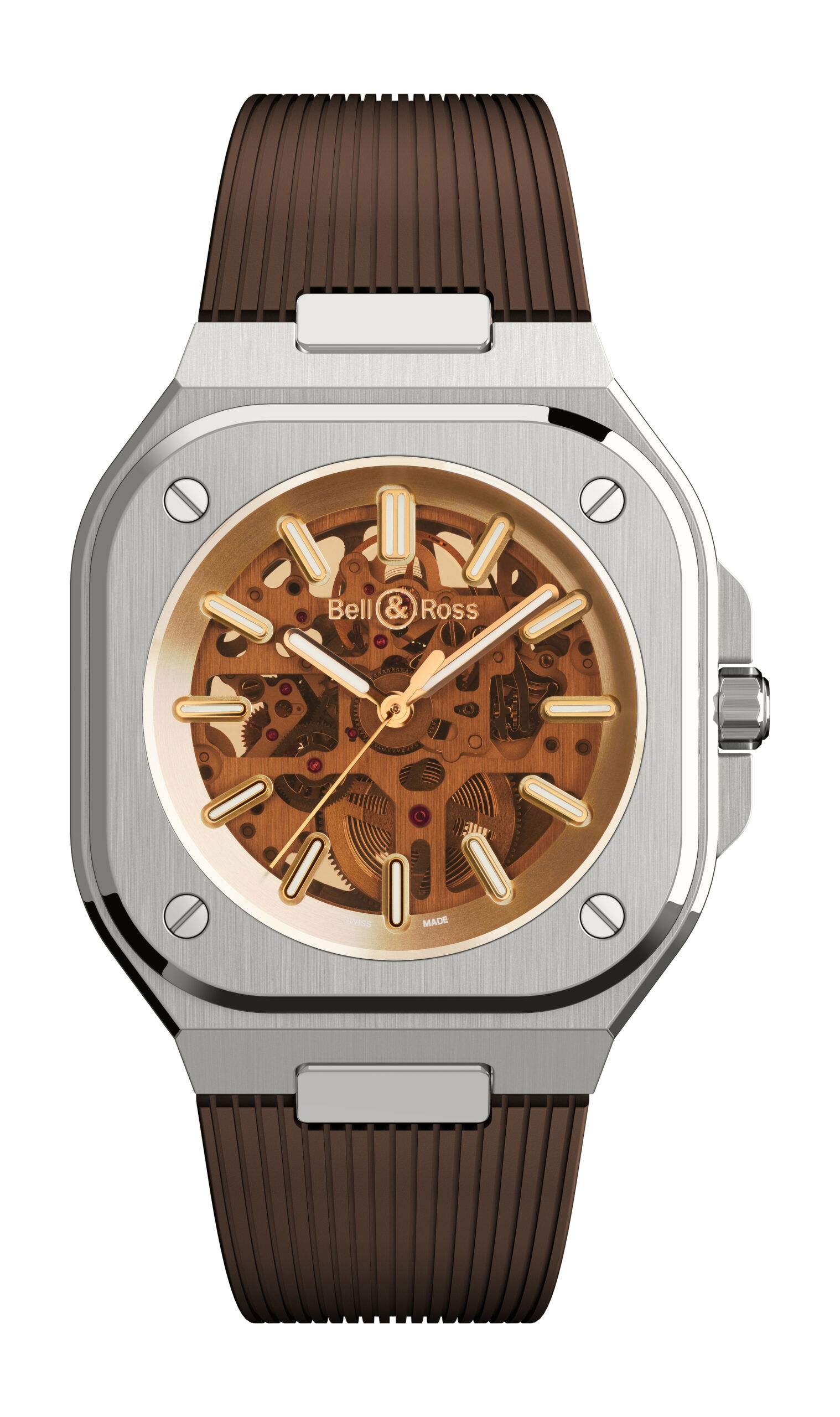 Bell & Ross BR 05 Skeleton Gold watch