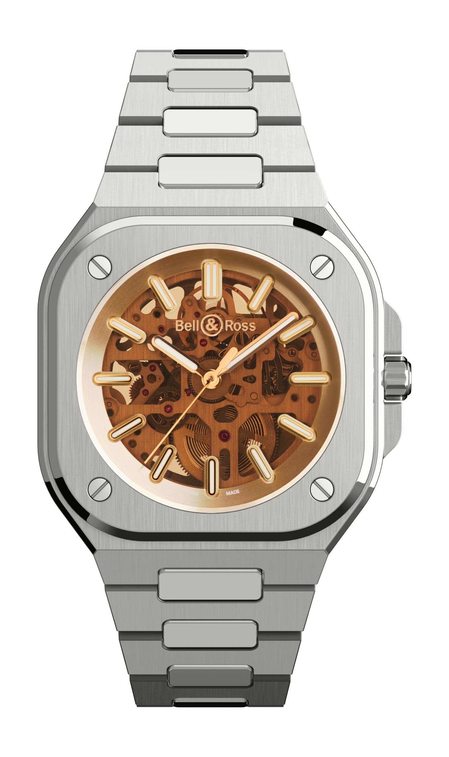 Bell & Ross BR 05 Skeleton Gold watch