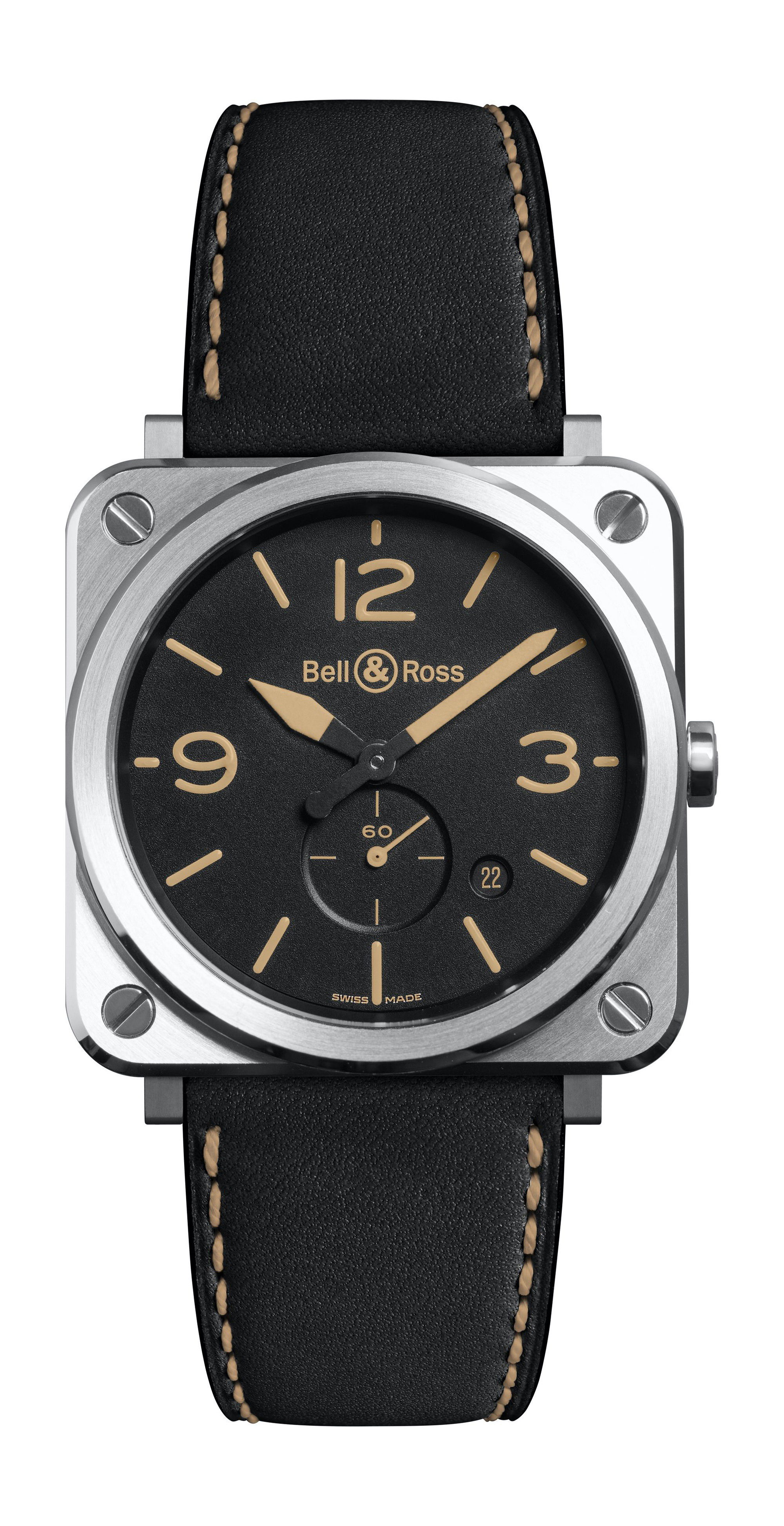 Bell & Ross BR S Steel Heritage watch