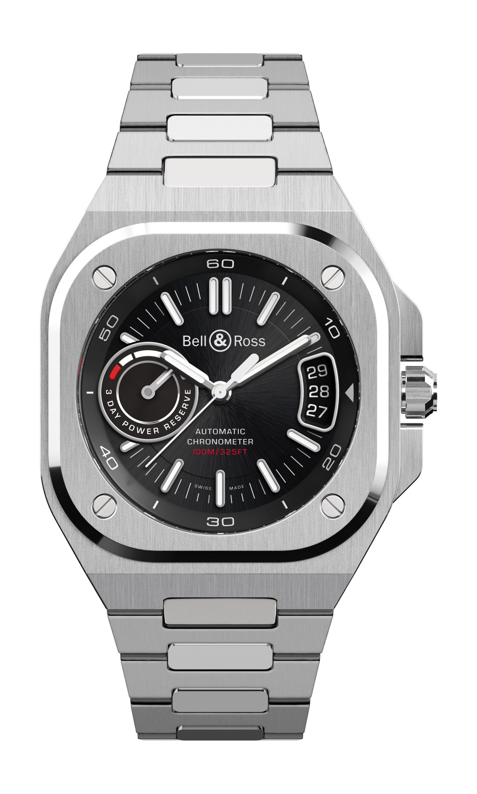 Bell & Ross BR-X5 Black Steel watch