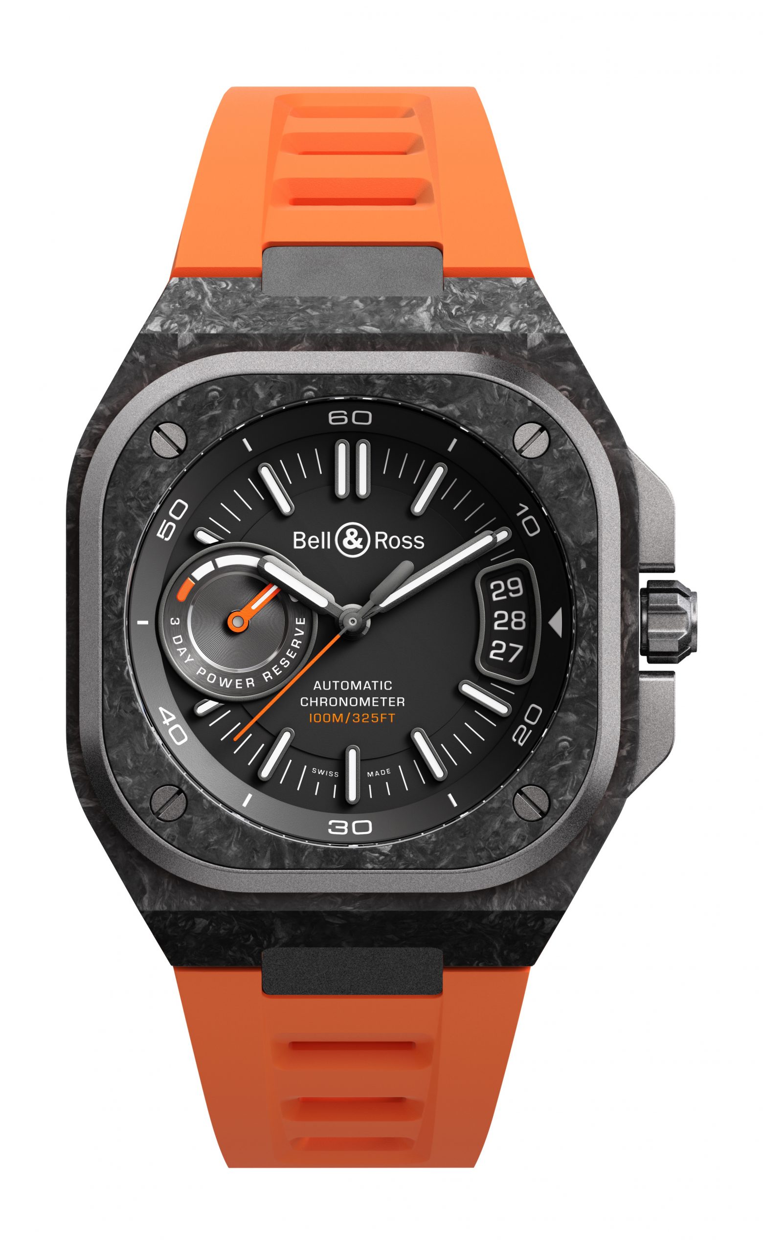 Bell & Ross BR-X5 Carbon Orange watch