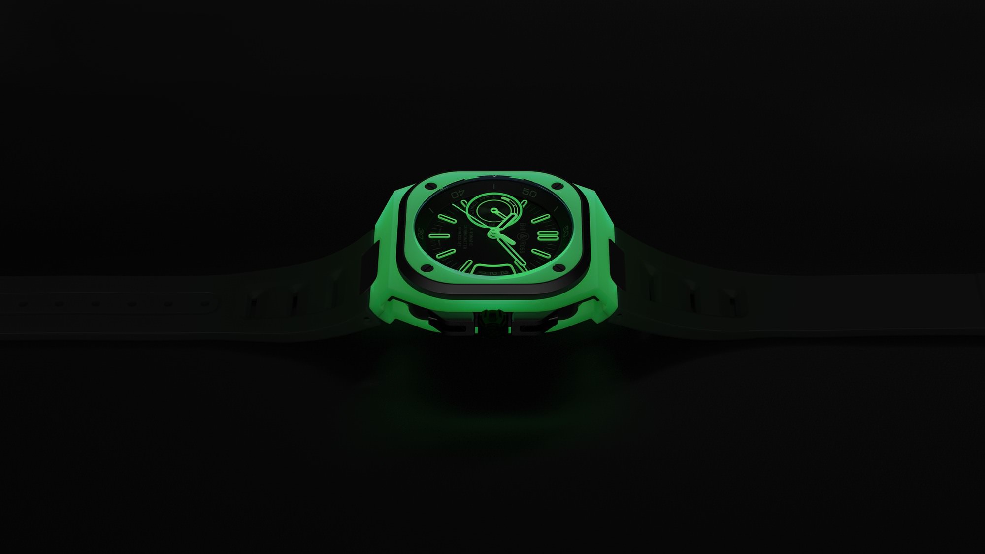 Bell & Ross BR-X5 Green Lum - View 2