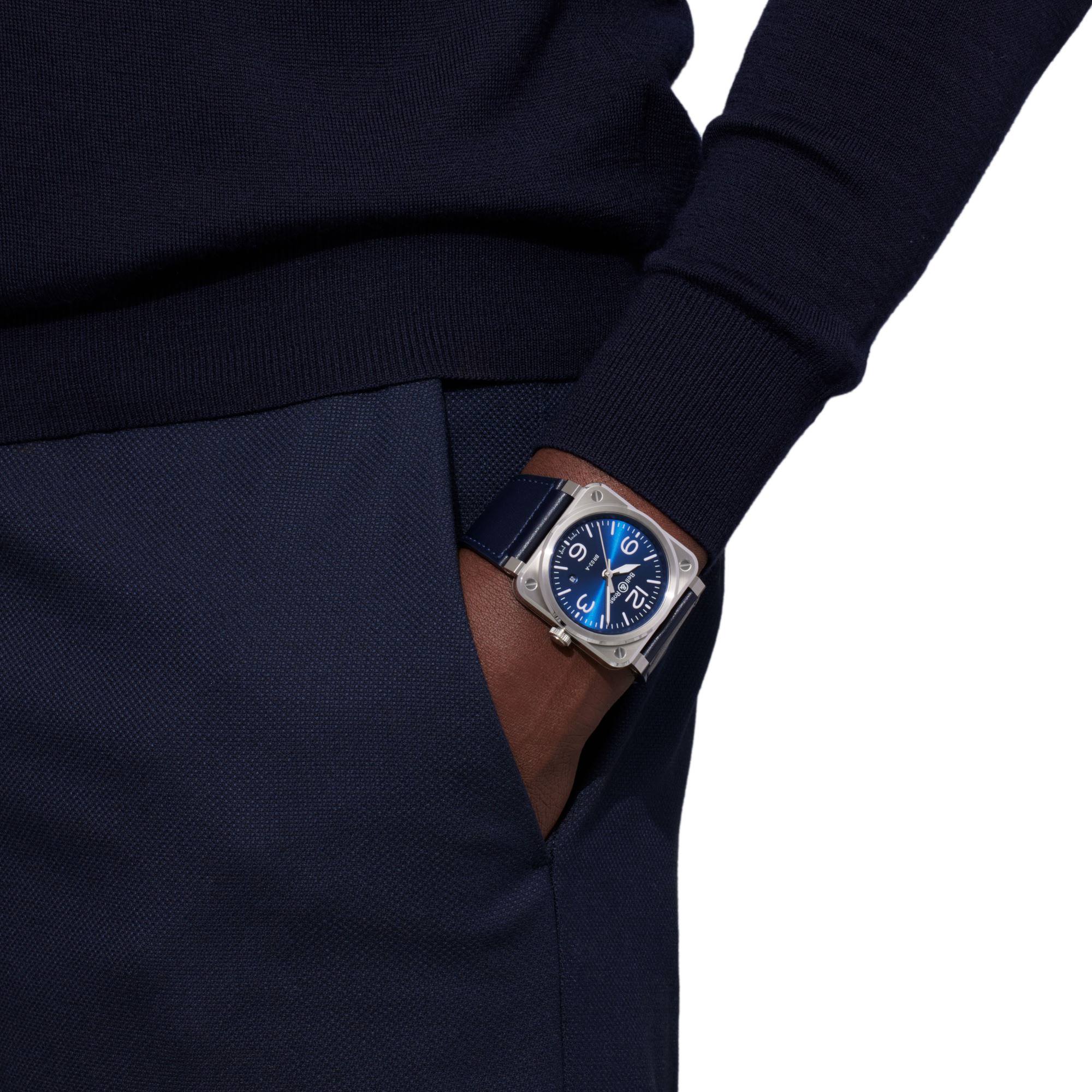 Bell & Ross BR 03 Blue Steel - View 3